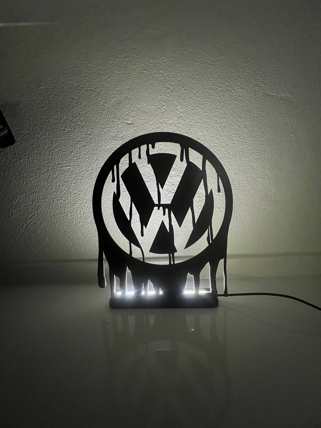 Lampada da esposizione con LED logo Volkswagen