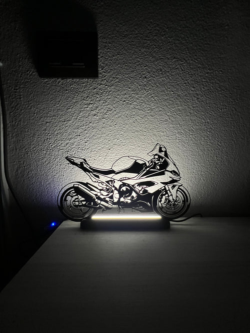 Lampada da esposizione con LED BMW S1000RR