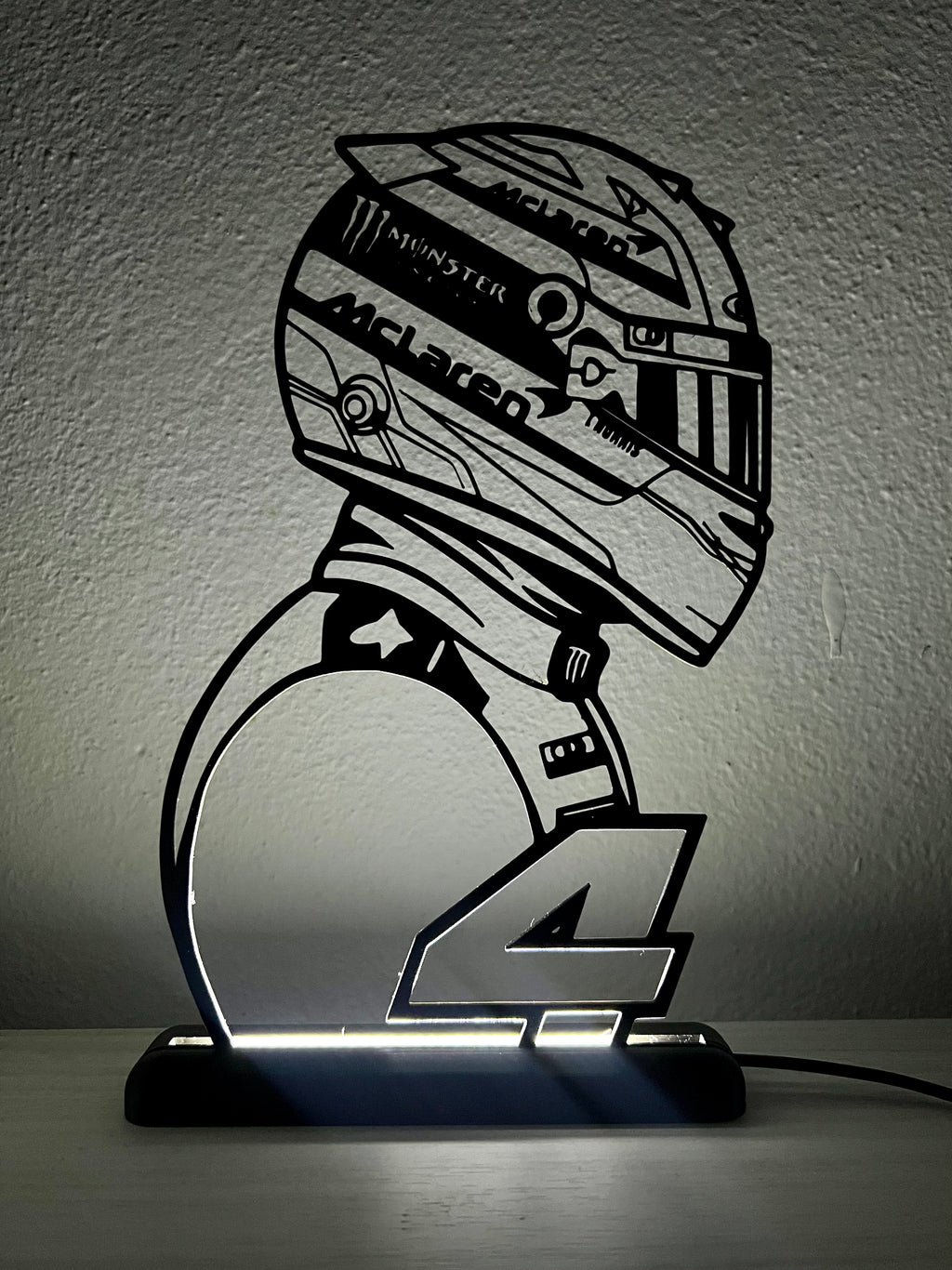 Lampada da esposizione con LED Lando Norris- FORMULA 1