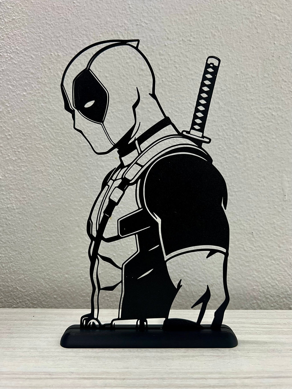Silhouette da esposizione Deadpool - Marvel