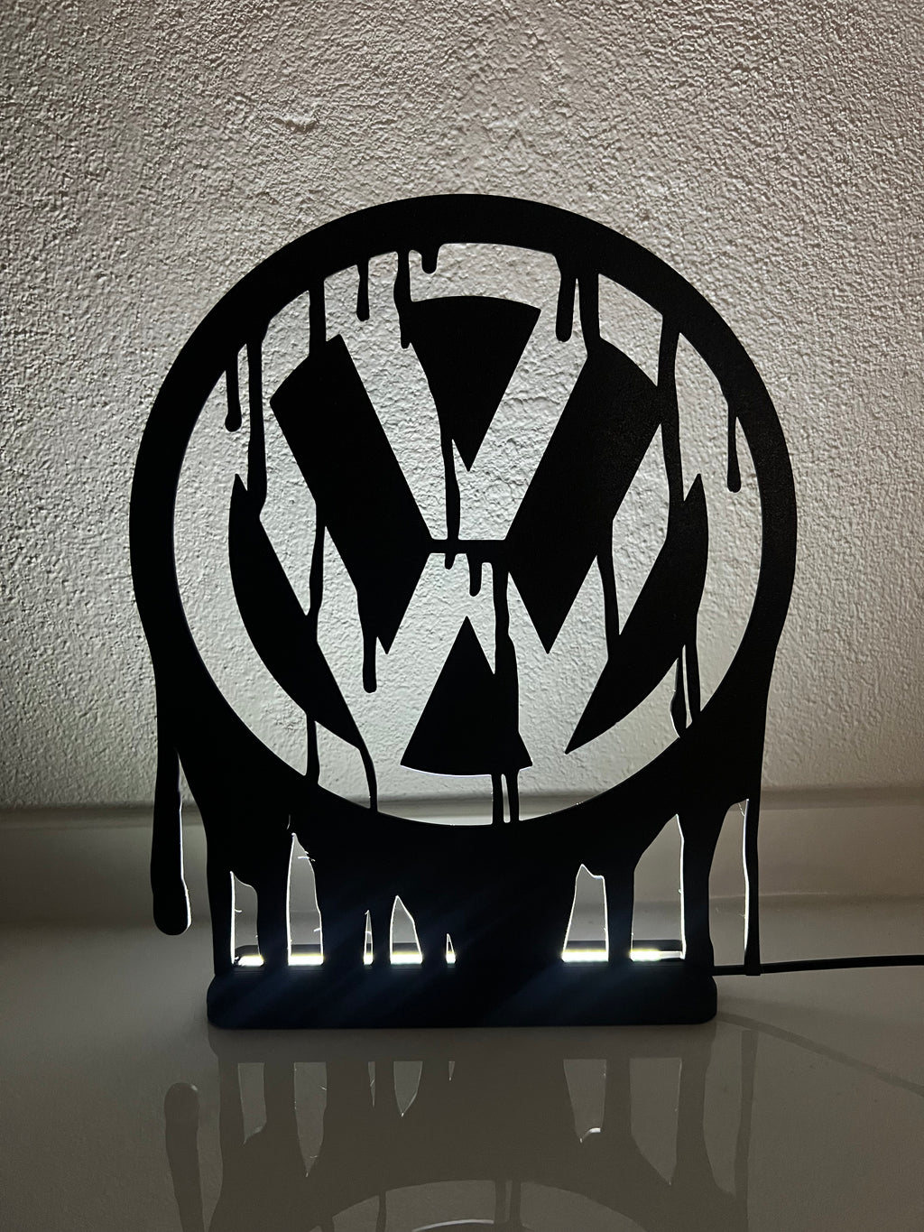 Lampada da esposizione con LED logo Volkswagen