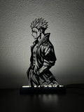 Lampada da esposizione con LED Sukuna - Jujutsu Kaisen