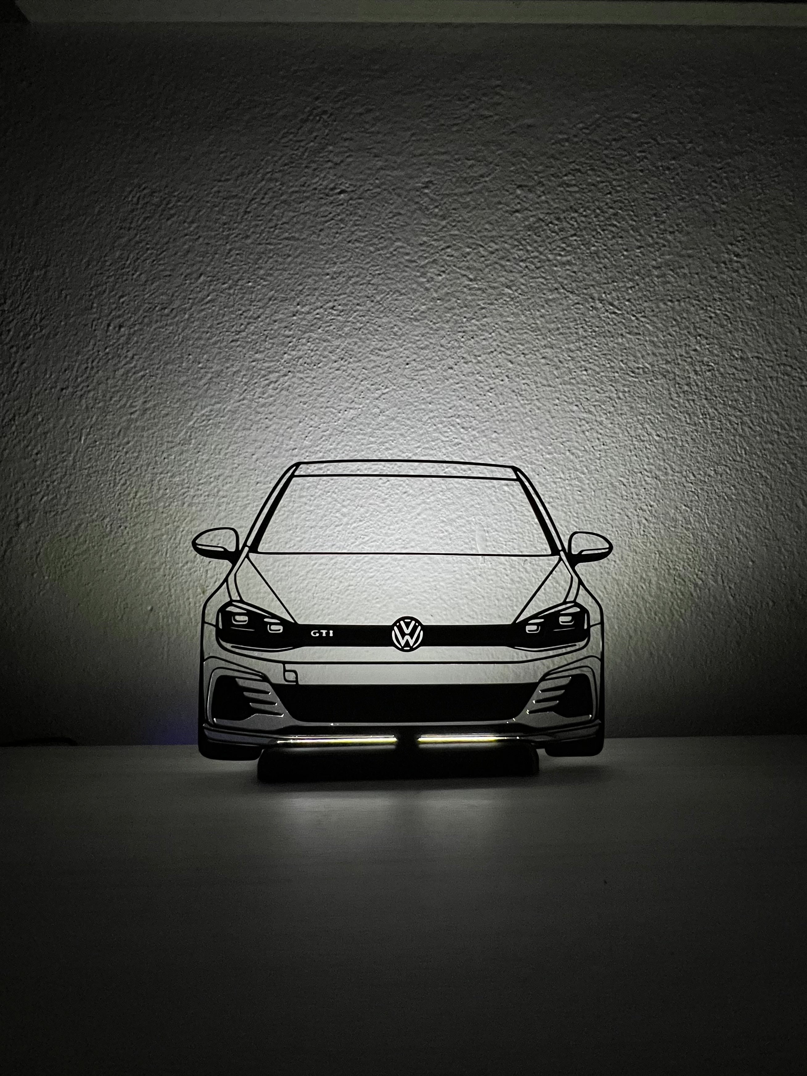 Lampada da esposizione con LED Volkswagen Golf mk8