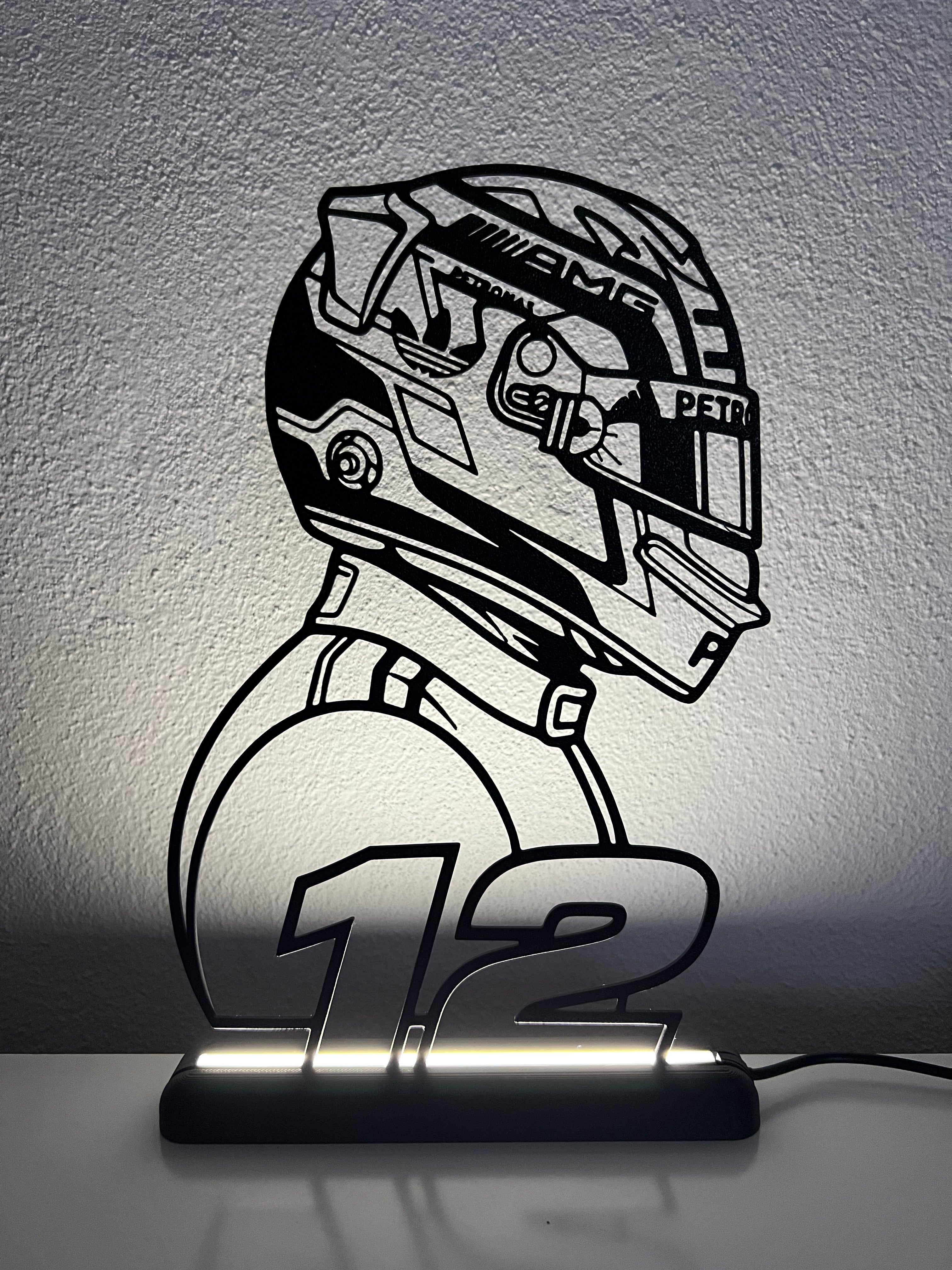 Lampada da esposizione con LED Kimi Antonelli - FORMULA 1