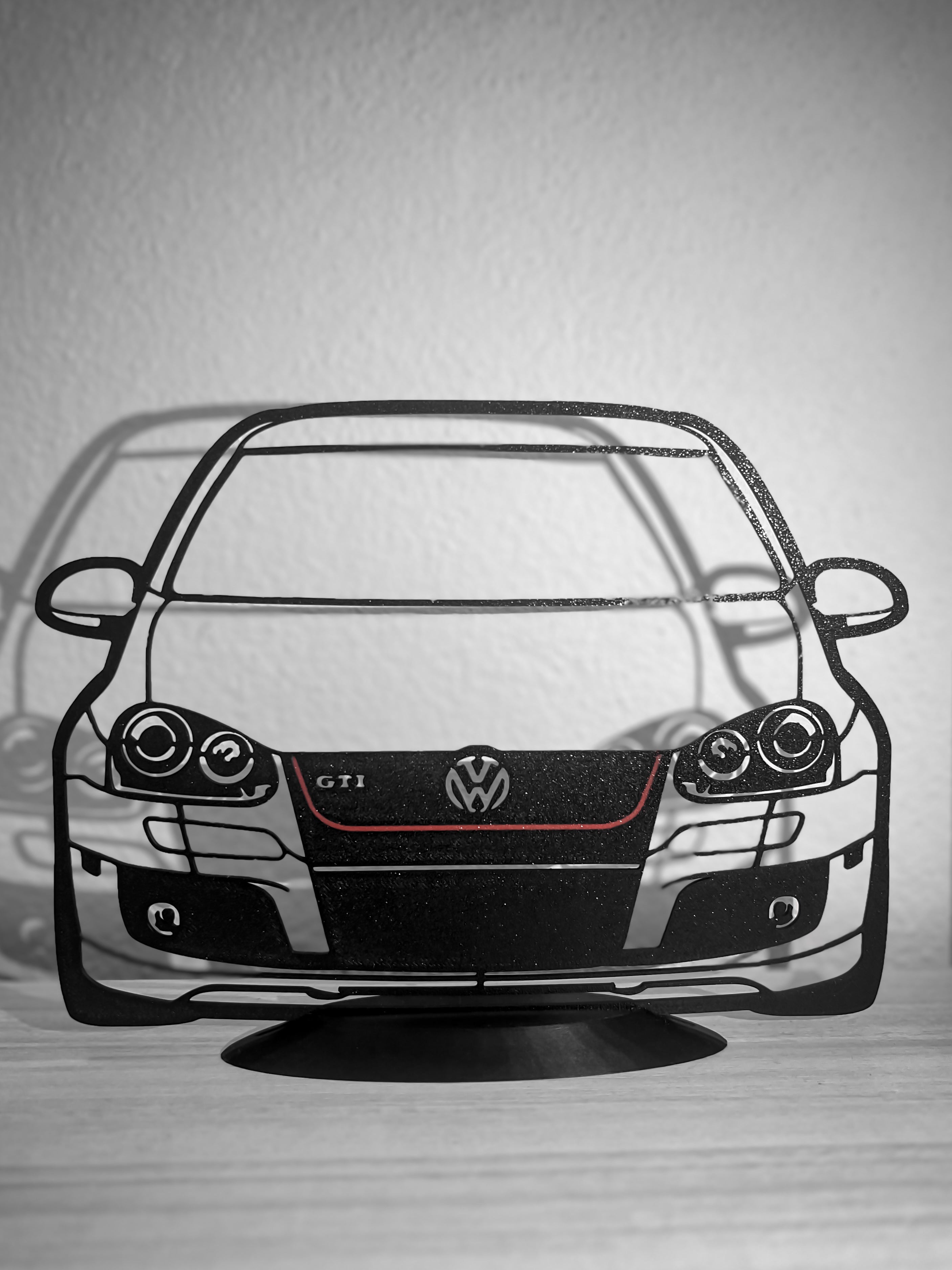 Silhouette da esposizione Volkswagen Golf mk5