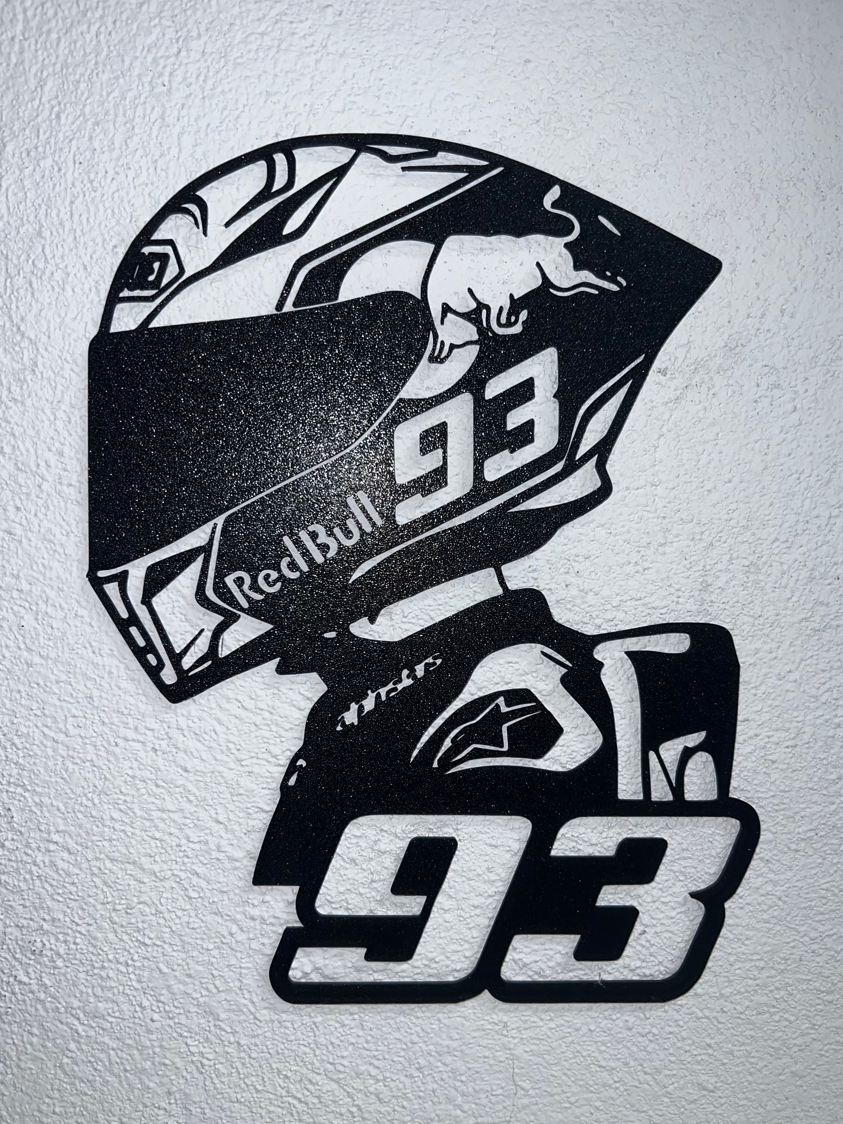 Silhouette Marc Marquez