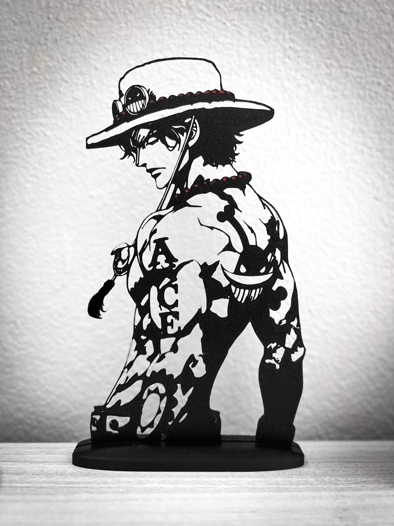 Silhouette da esposizione Ace - OnePiece