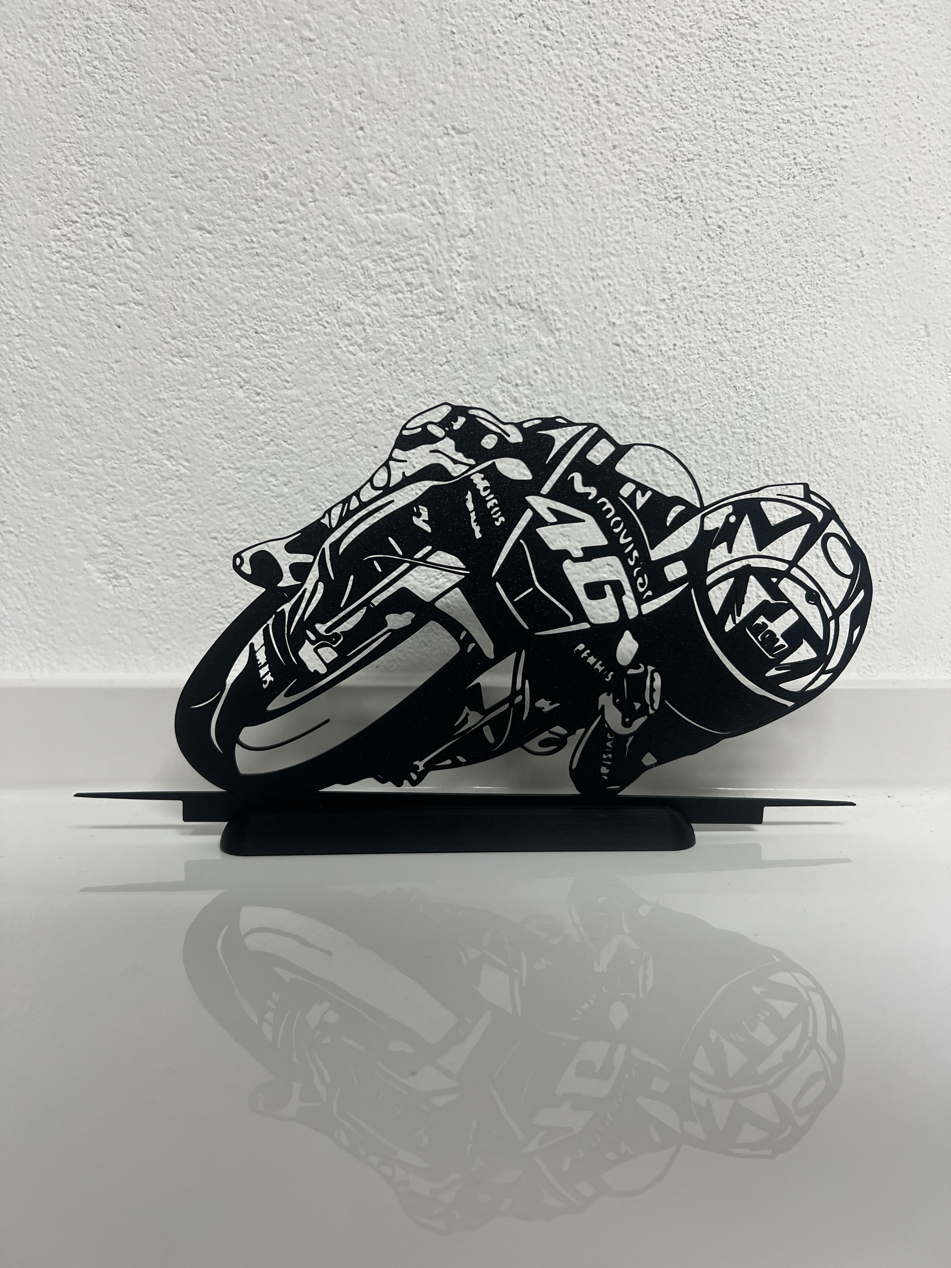 Silhouette da esposizione Valentino Rossi - MOTOGP