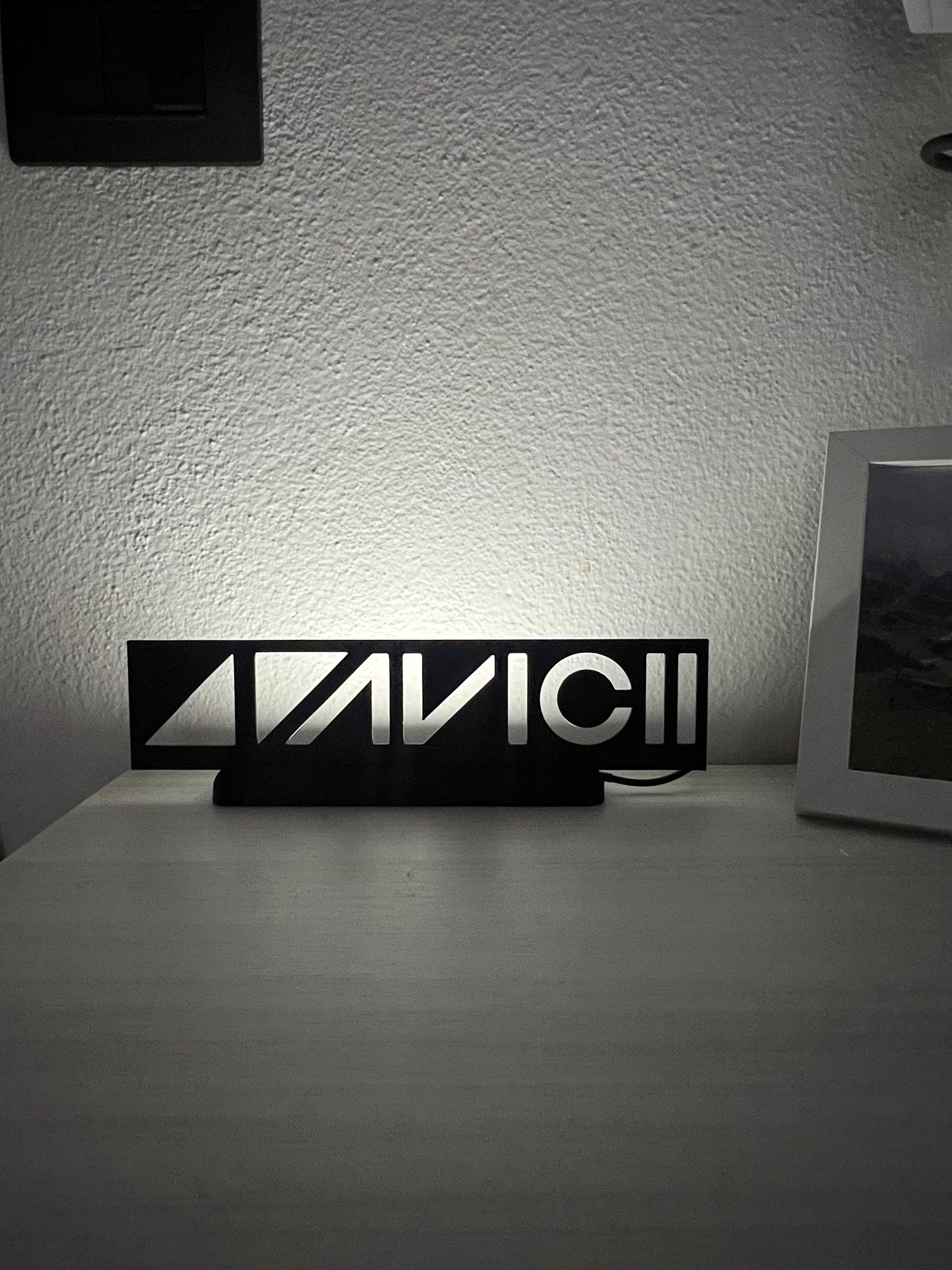 Lampada da esposizione con LED AVICII