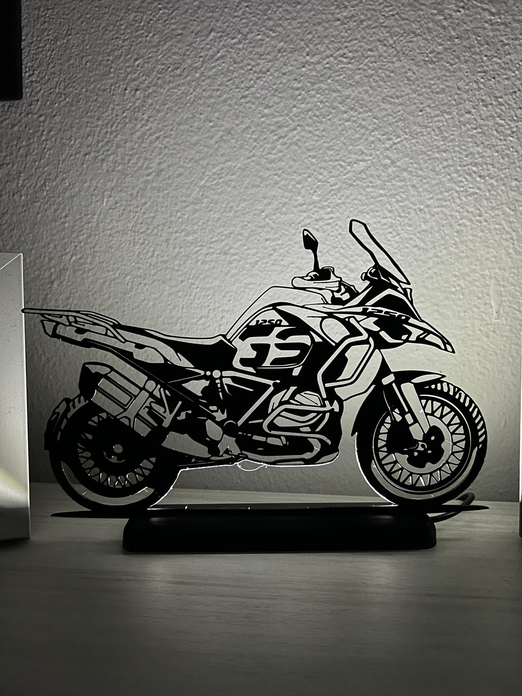 Lampada da esposizione con LED BMW GS 1250