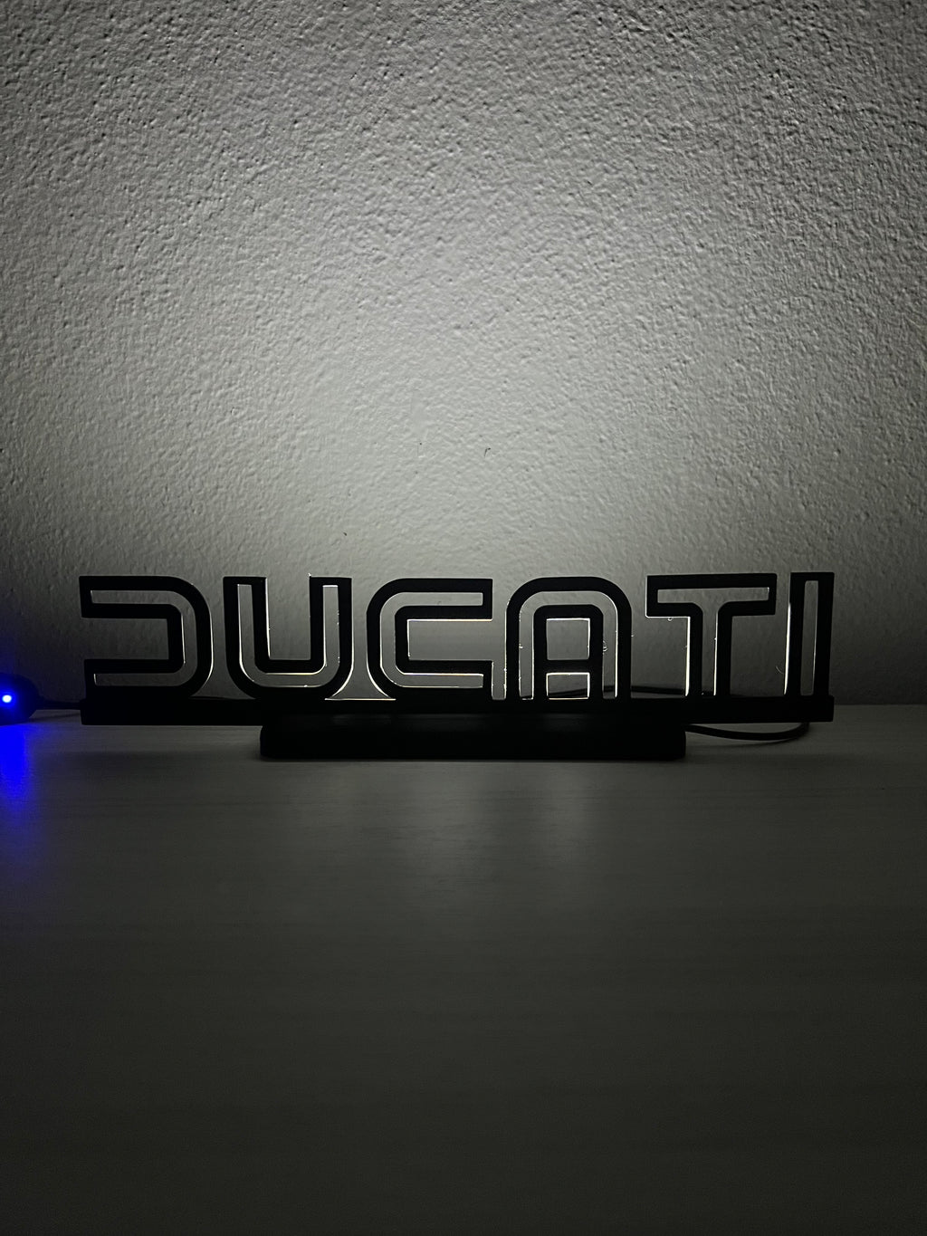 Lampada da esposizione con LED logo Ducati - MOTOGP