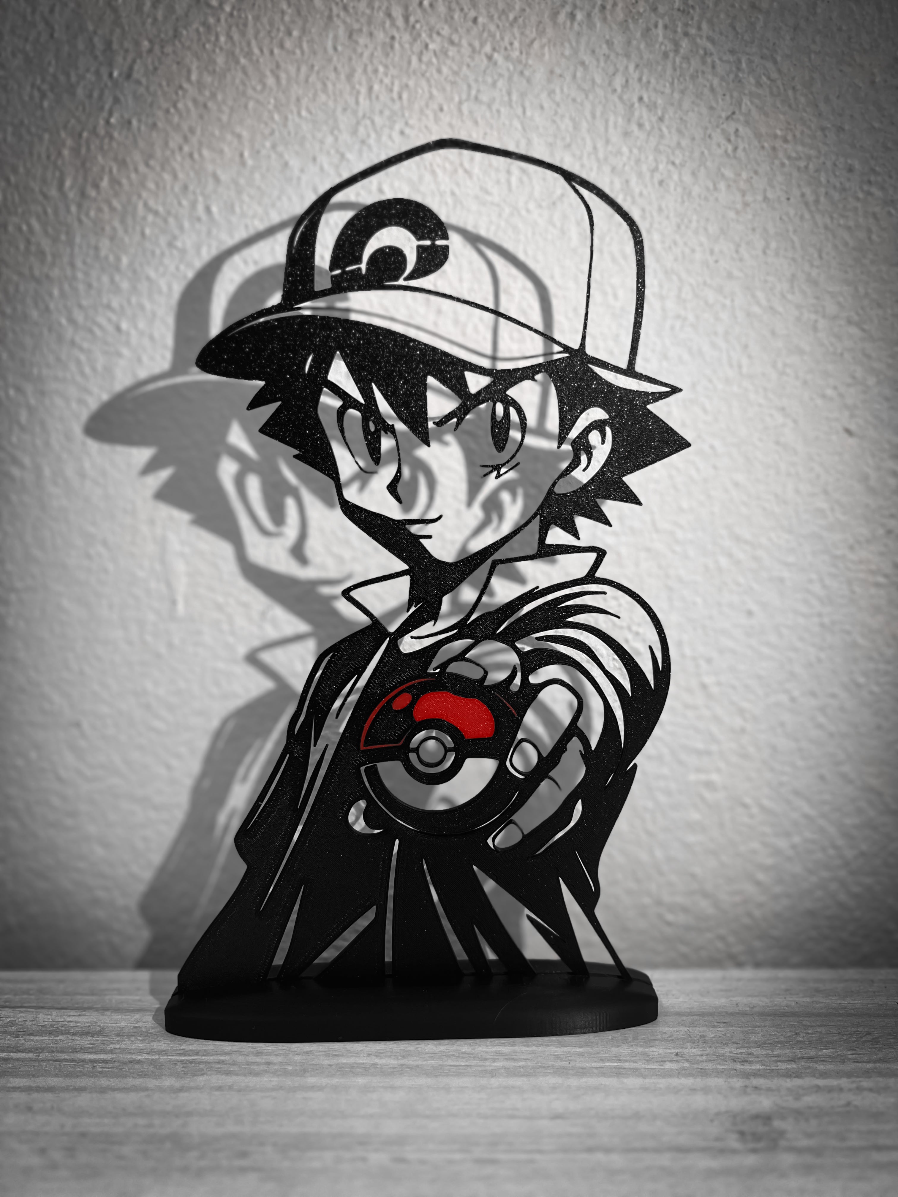 Silhouette da esposizione Ash - Pokemon