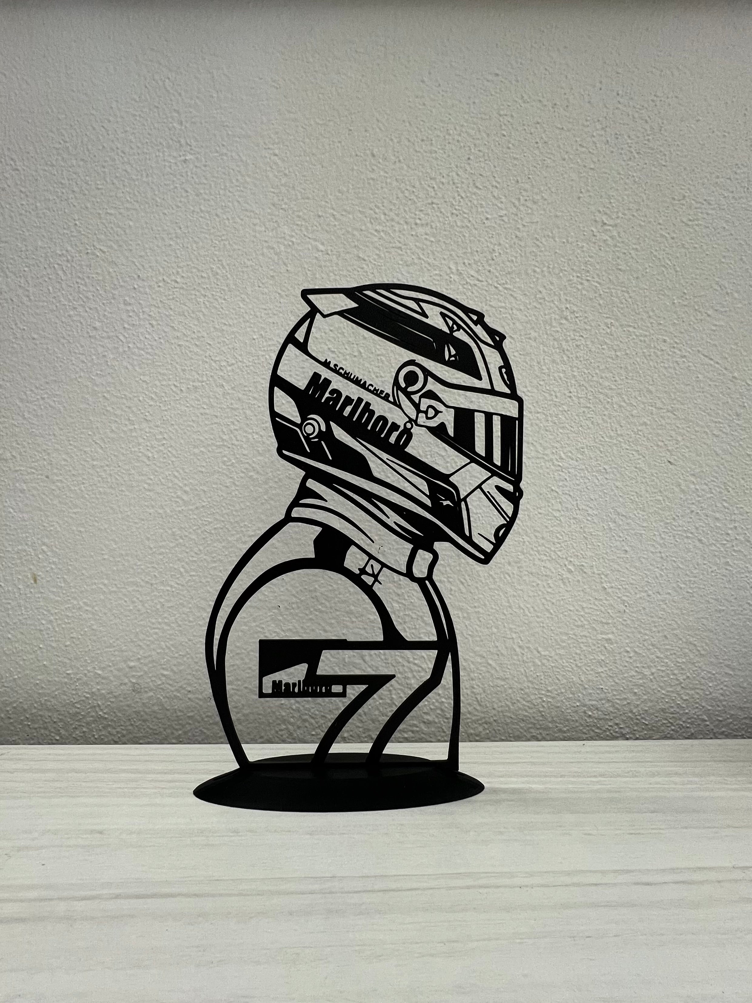 Silhouette da esposizione Michael Schumacher - FORMULA 1