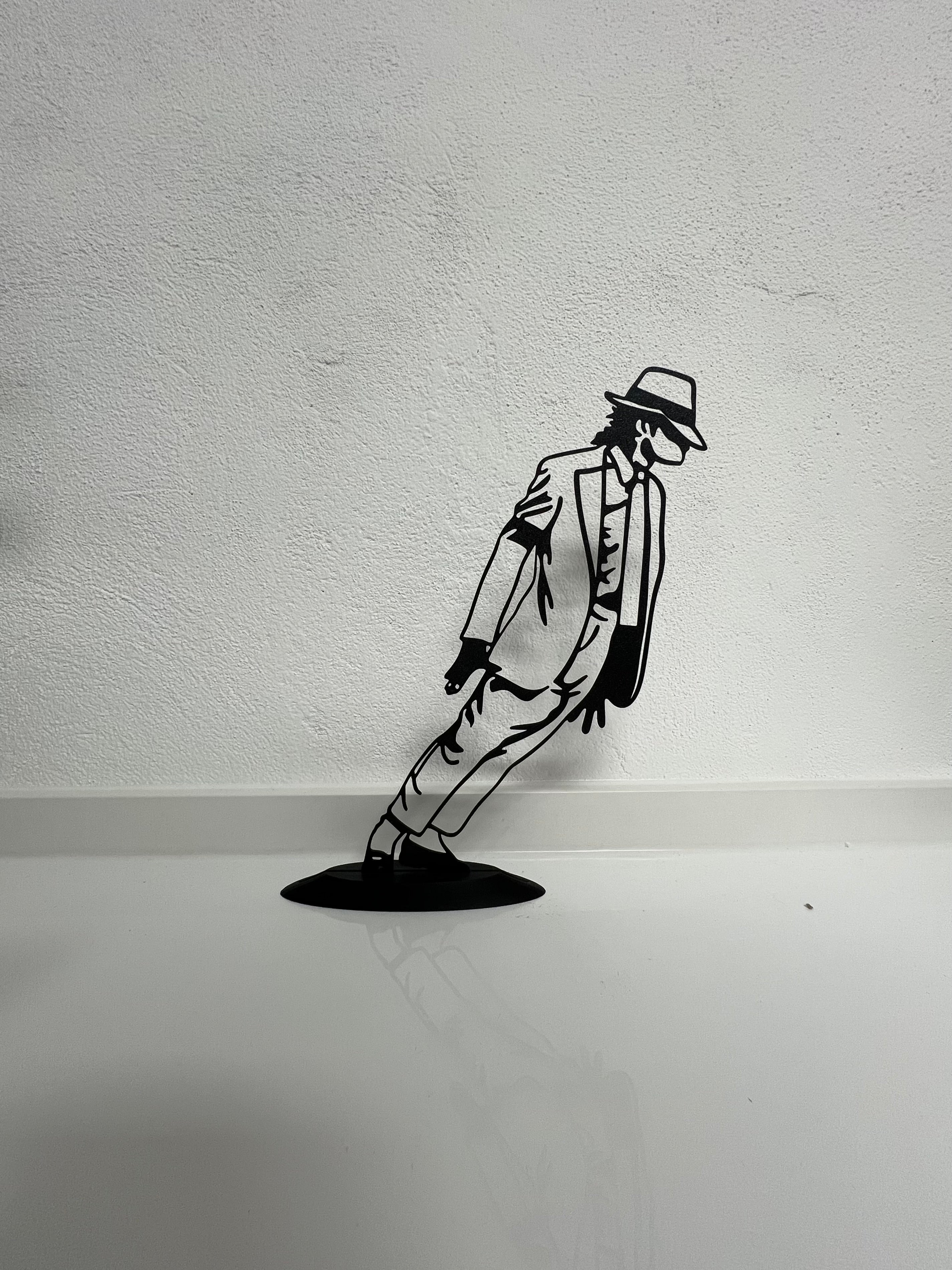 Silhouette da esposizione Michael Jackson