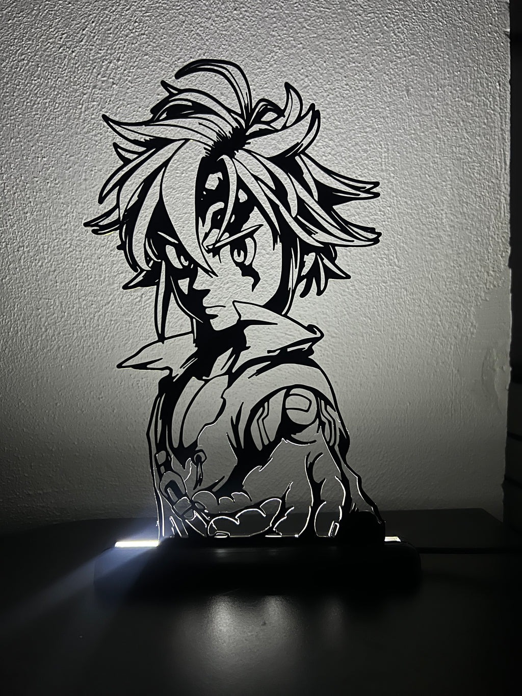 Lampada da esposizione con LED Meliodas - Seven Deadly Sins