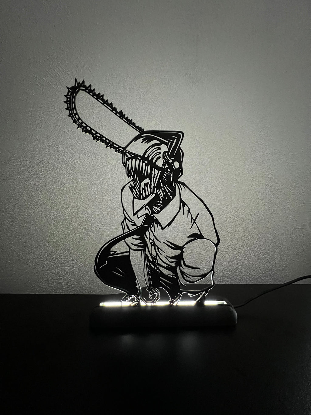 Lampada da esposizione con LED Chainsawman Denji