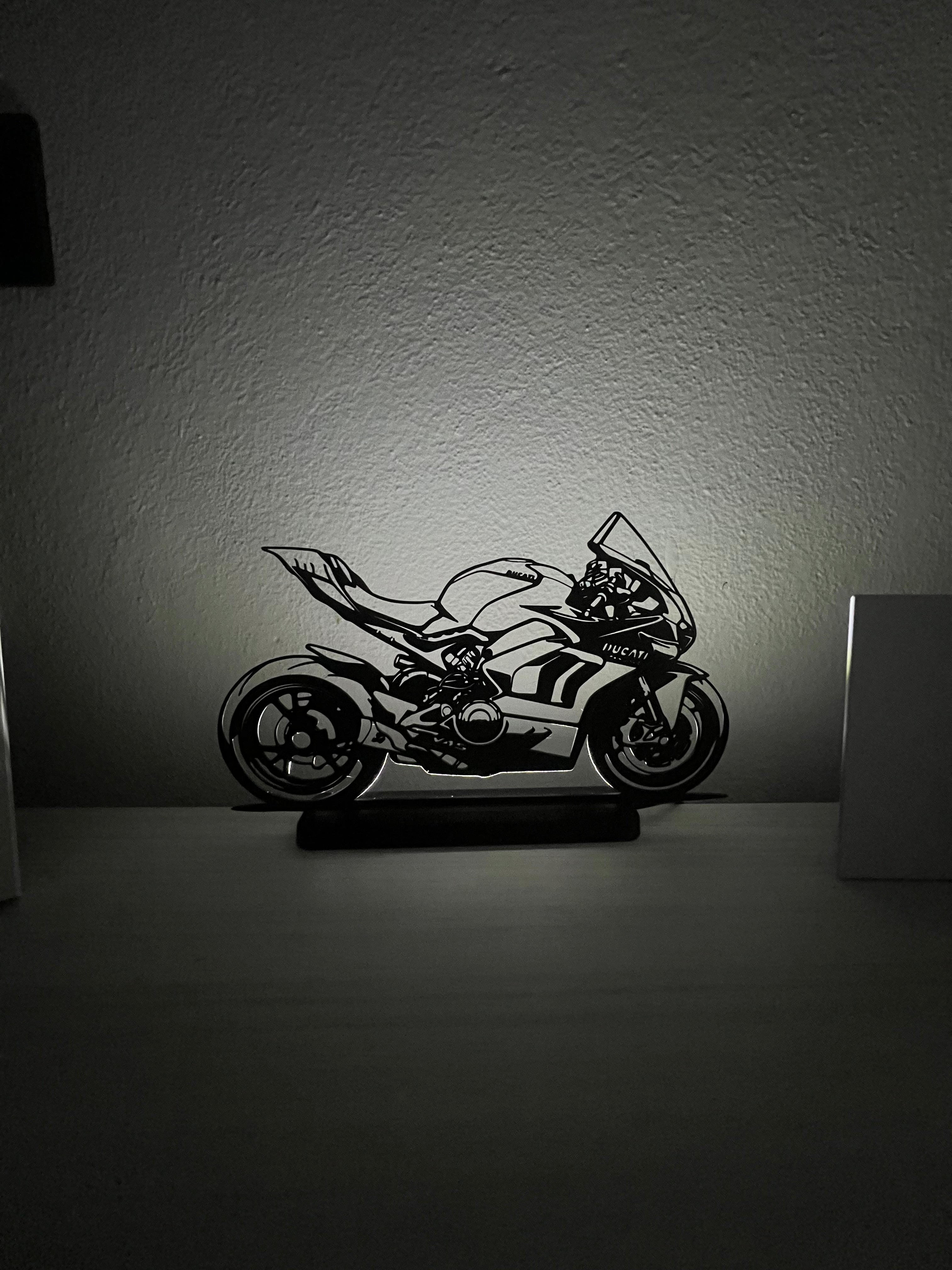 Lampada da esposizione con LED Ducati Panigale v4s 2022-2024