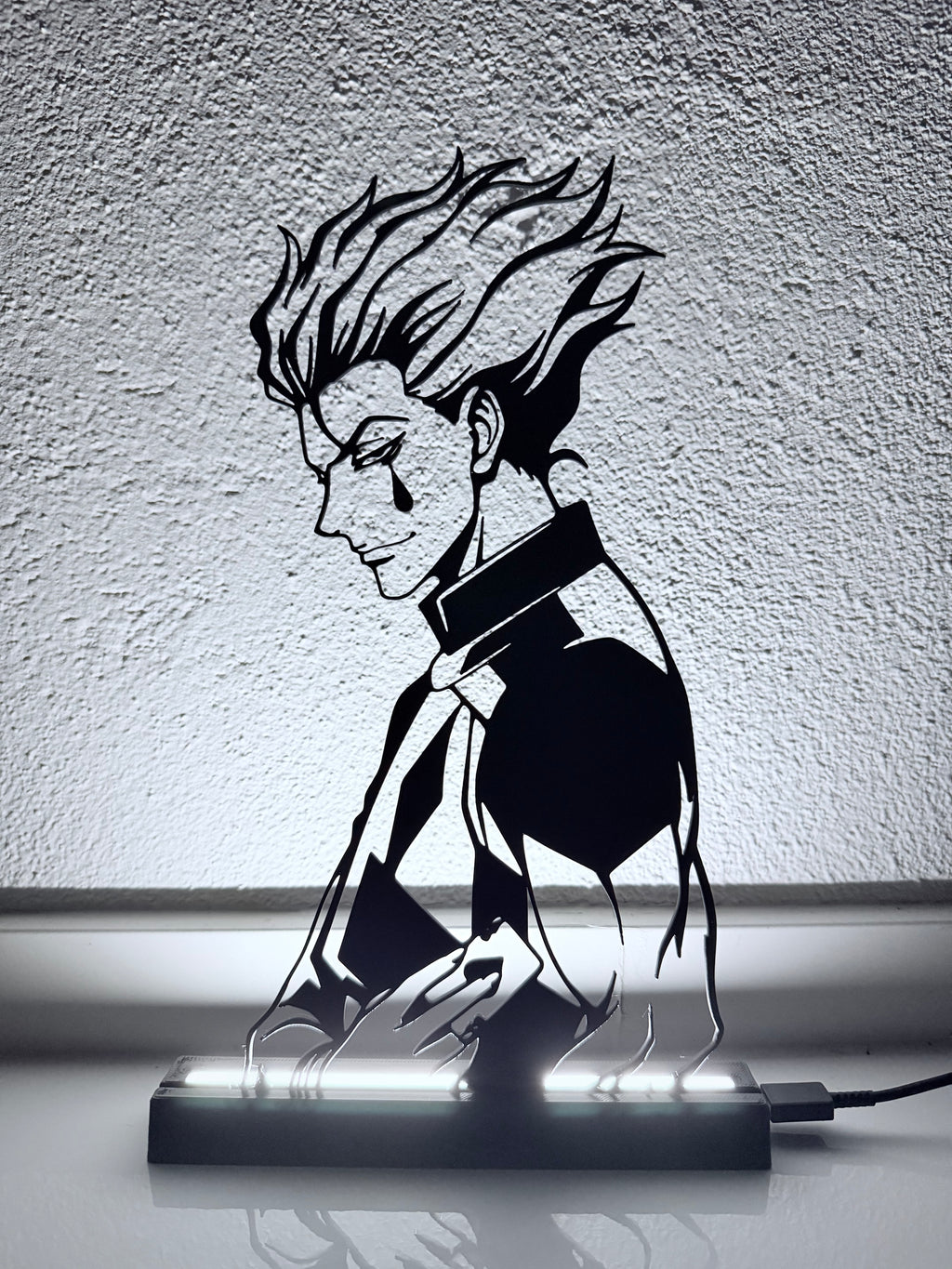 Lampada LED con silhouette 3D di Hisoka Morou (Hunter x Hunter) – 3DOutline