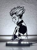 Lampada LED con silhouette 3D di Hisoka Morou (Hunter x Hunter) – 3DOutline