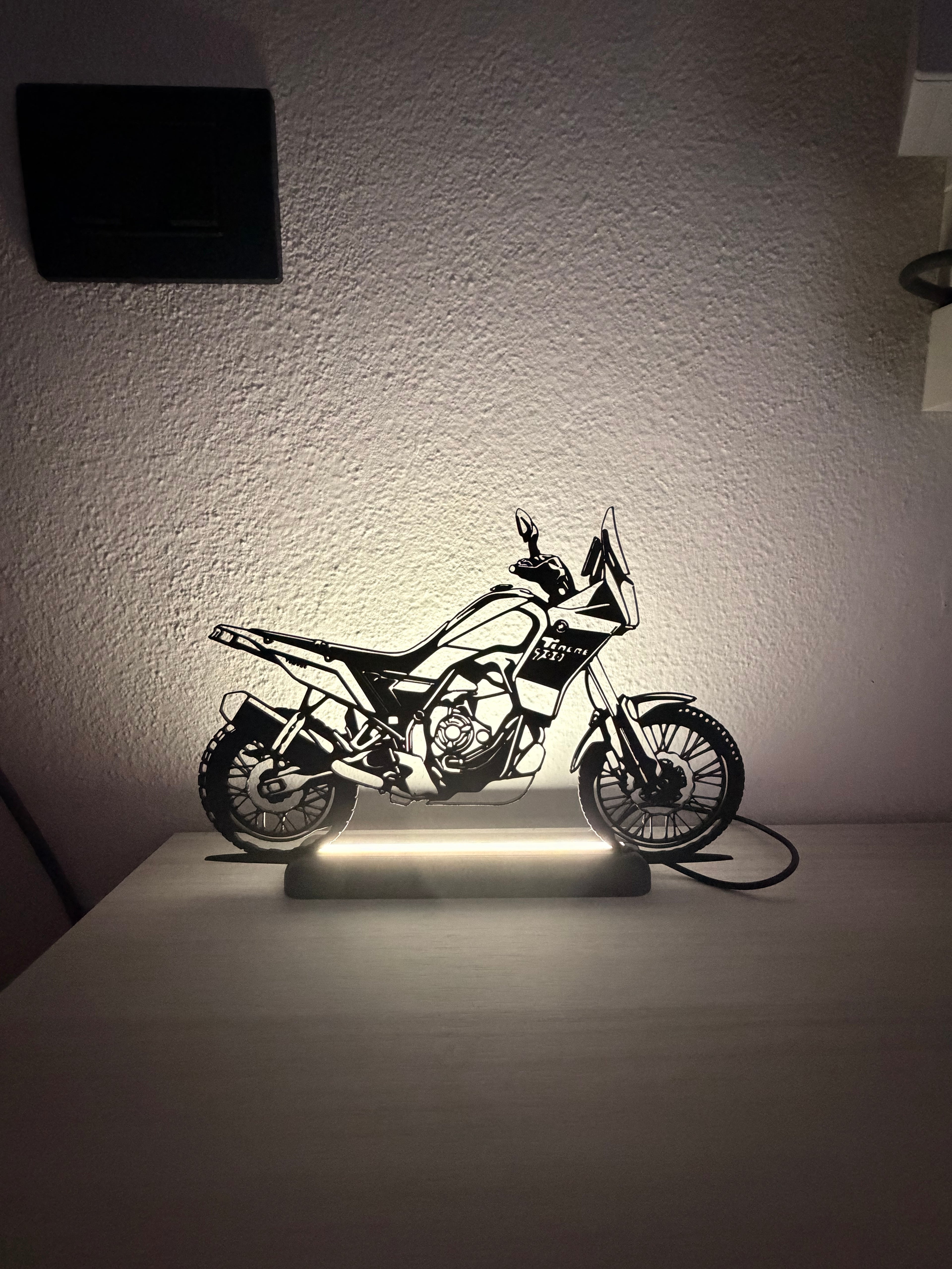Lampada da esposizione con LED Yamaha Tenere 700