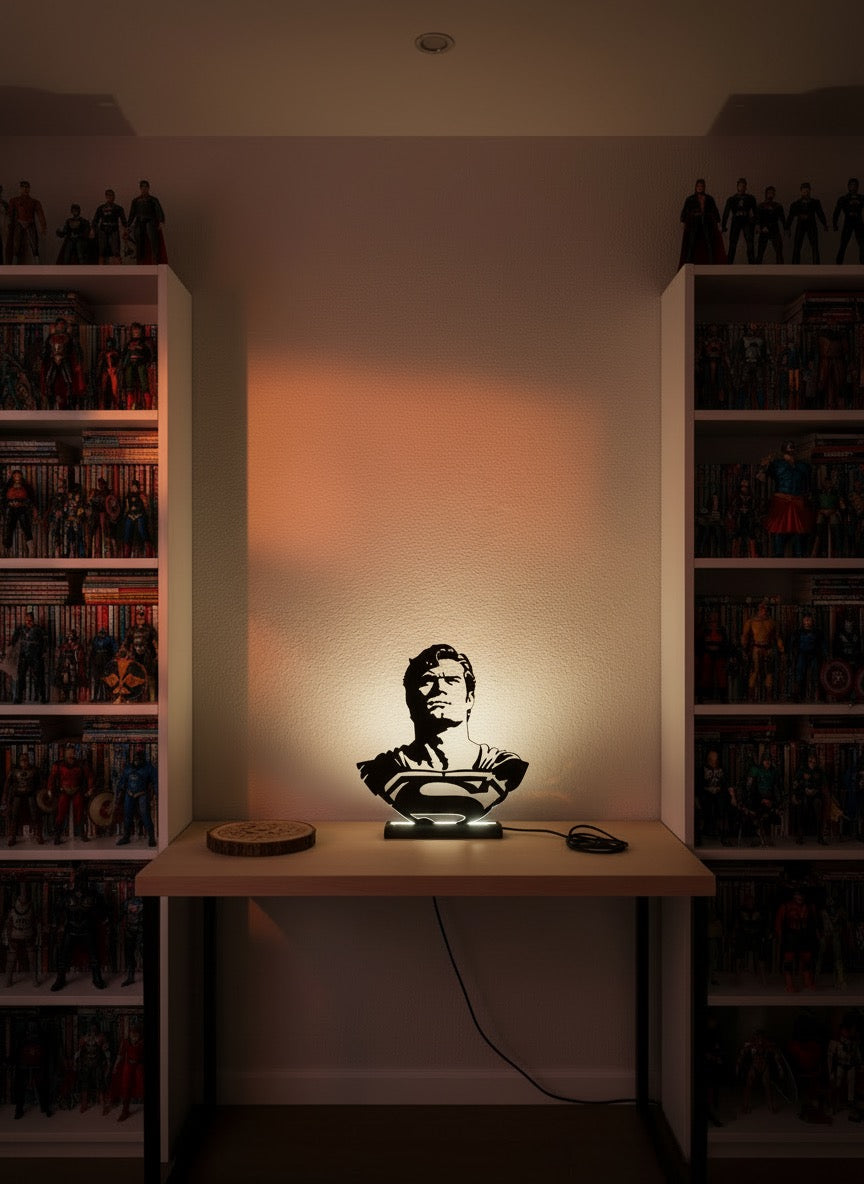 Superman LED-Displaylampe – DC Comics
