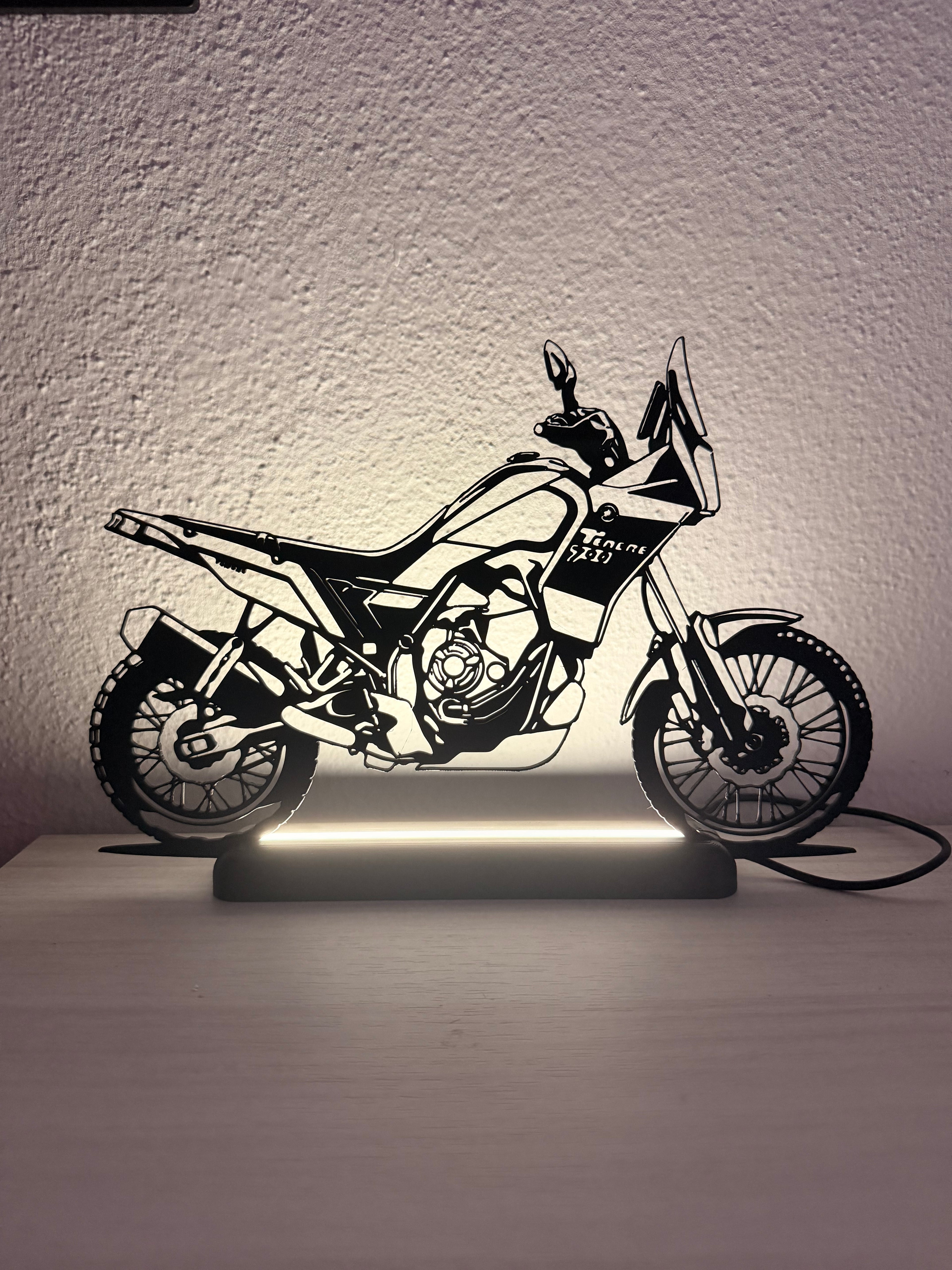 Lampada da esposizione con LED Yamaha Tenere 700