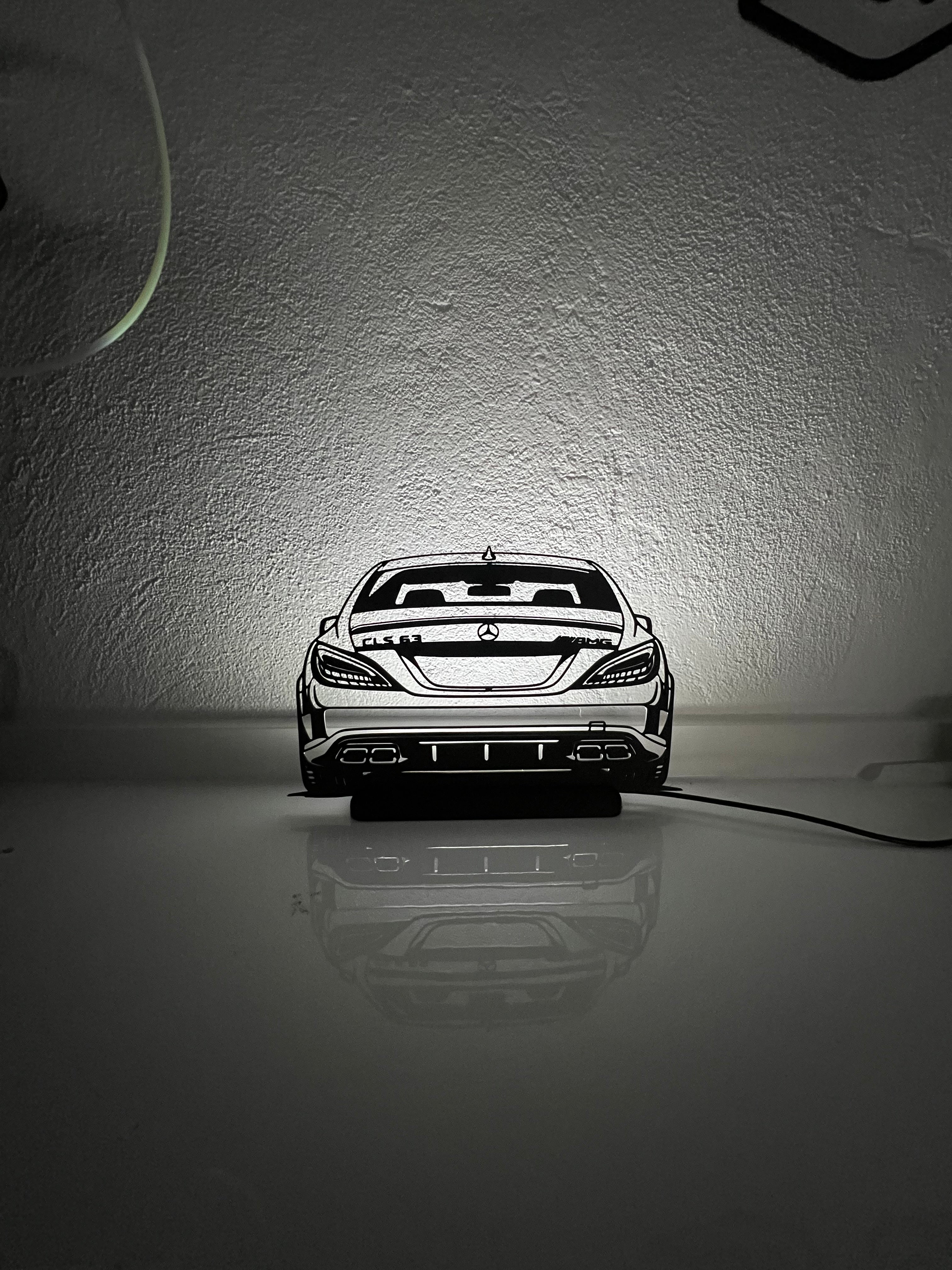 Lampada da esposizione con LED Mercedes AMG CLS