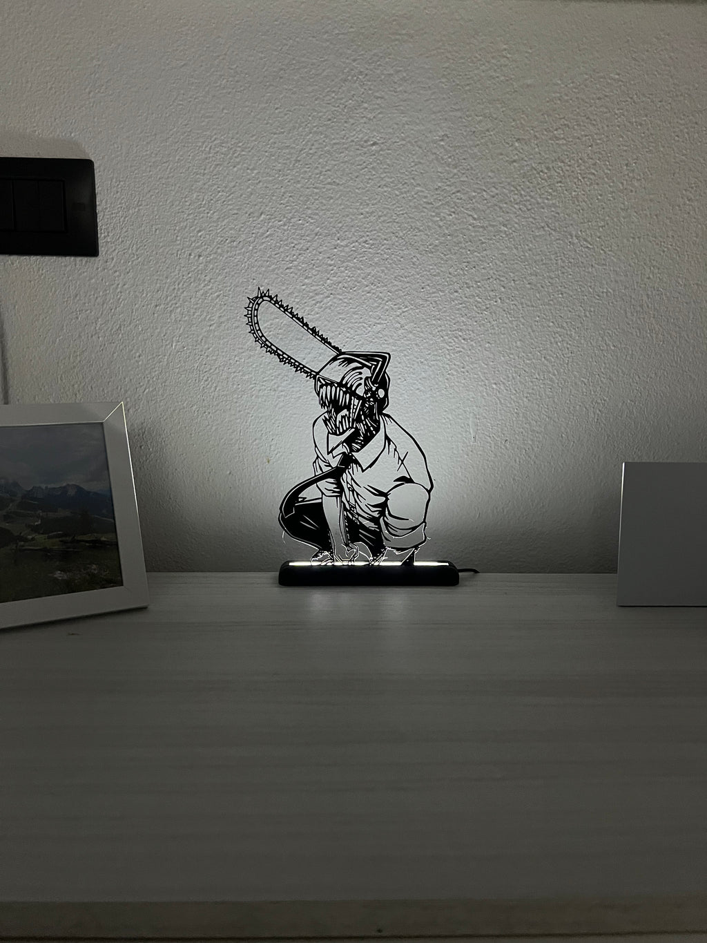Lampada da esposizione con LED Chainsawman Denji