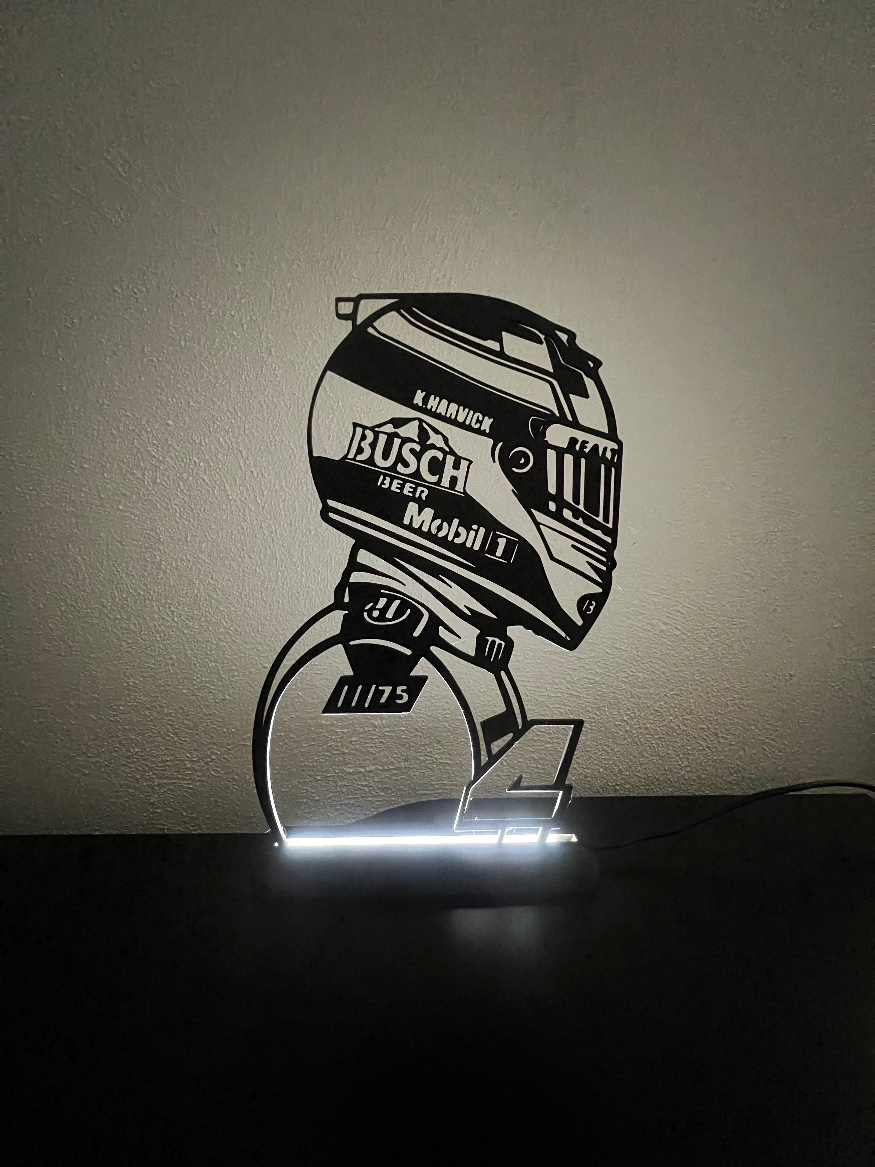 Lampada da esposizione con LED Kevin Harvick - NASCAR