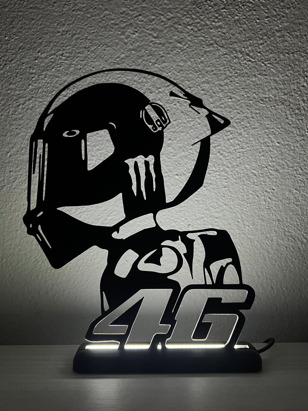 Lampada da esposizione con LED Valentino Rossi - MOTOGP