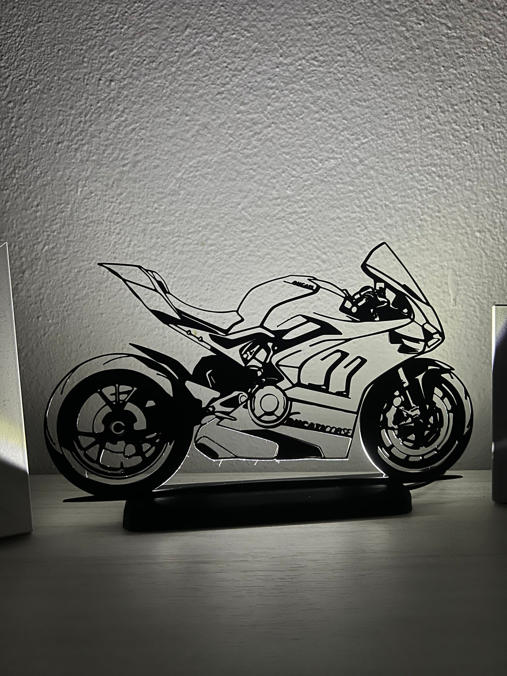 Lampada da esposizione con LED Ducati Panigale v4r 2019-2020