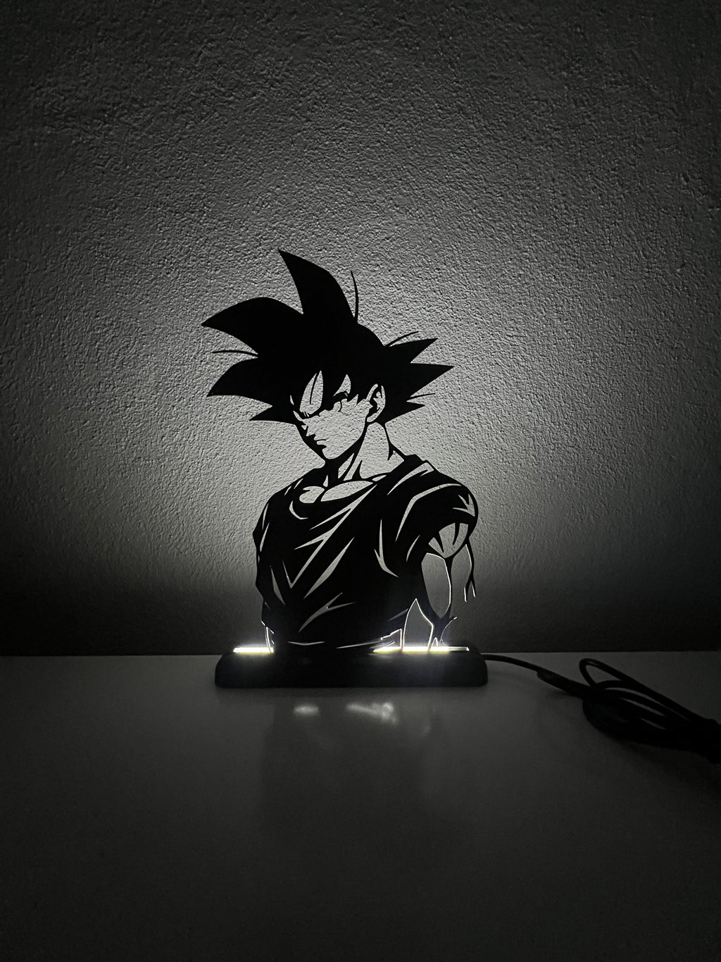 Lampada da esposizione con LED Goku - Dragonball