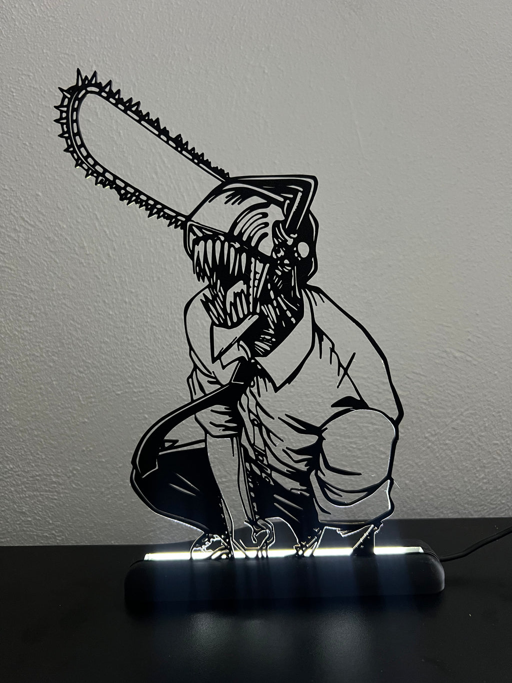 Lampada da esposizione con LED Chainsawman Denji