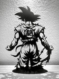 Silhouette da esposizione Goku - OnePiece
