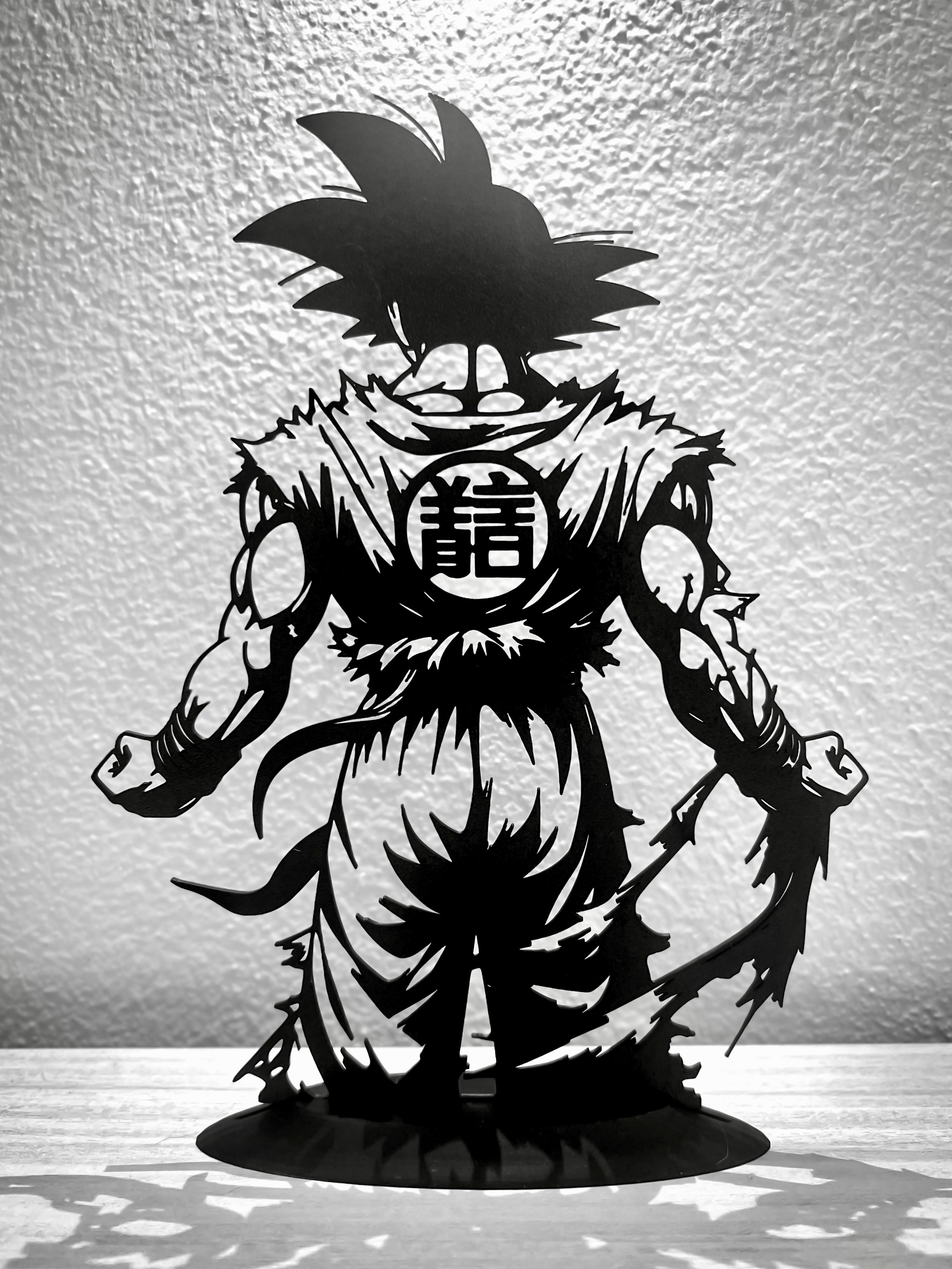 Silhouette da esposizione Goku - OnePiece