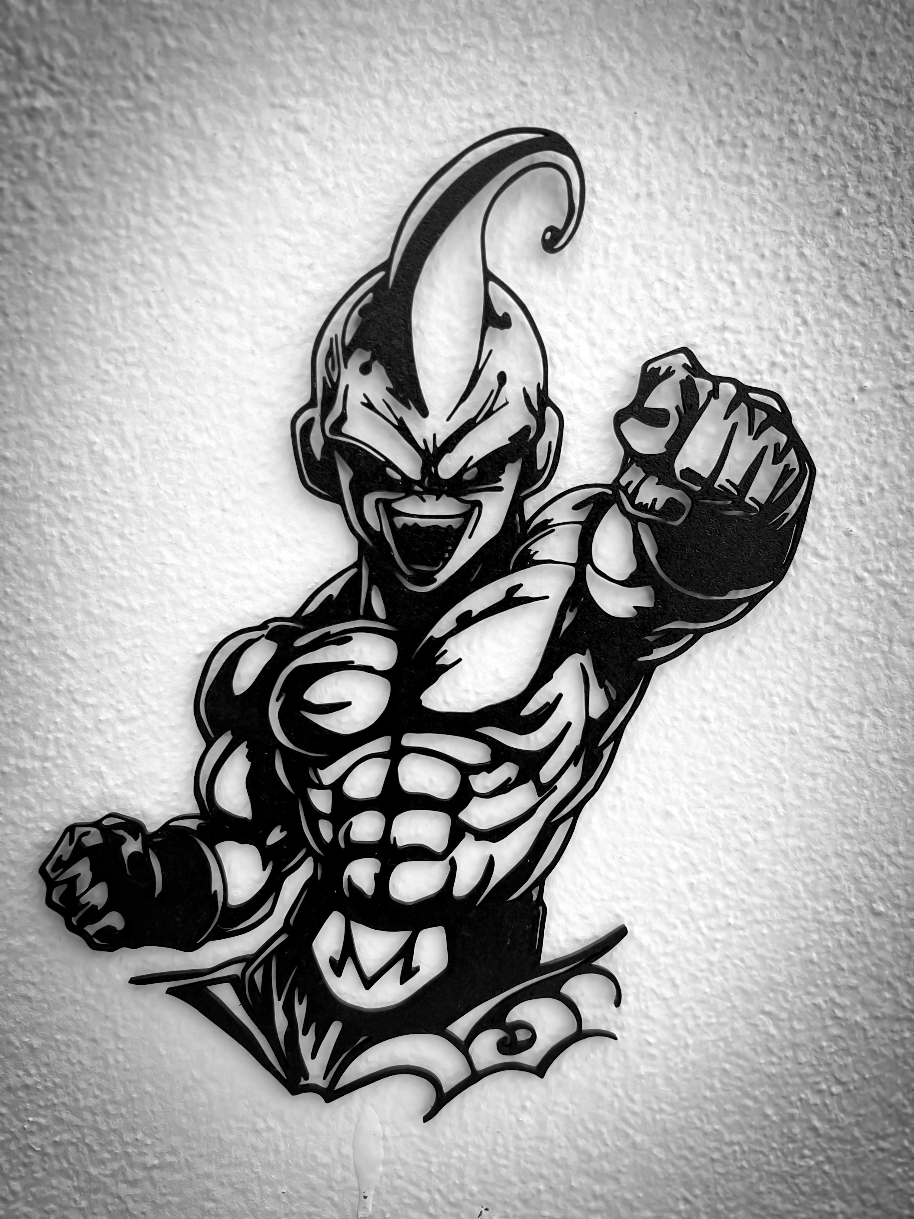 Silhouette Majin Bu - Dragonball