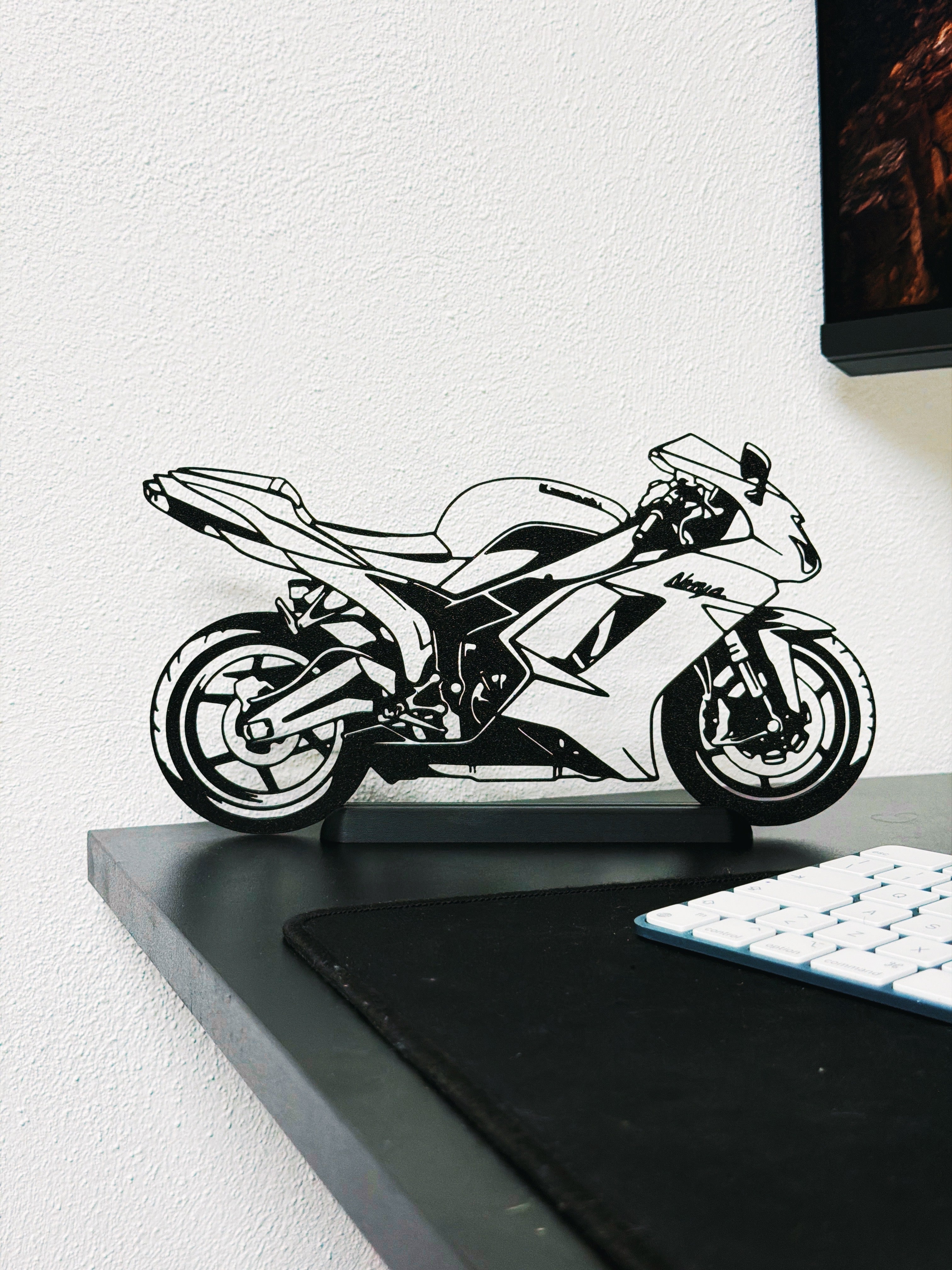 Kawasaki Zx6r senza base LED