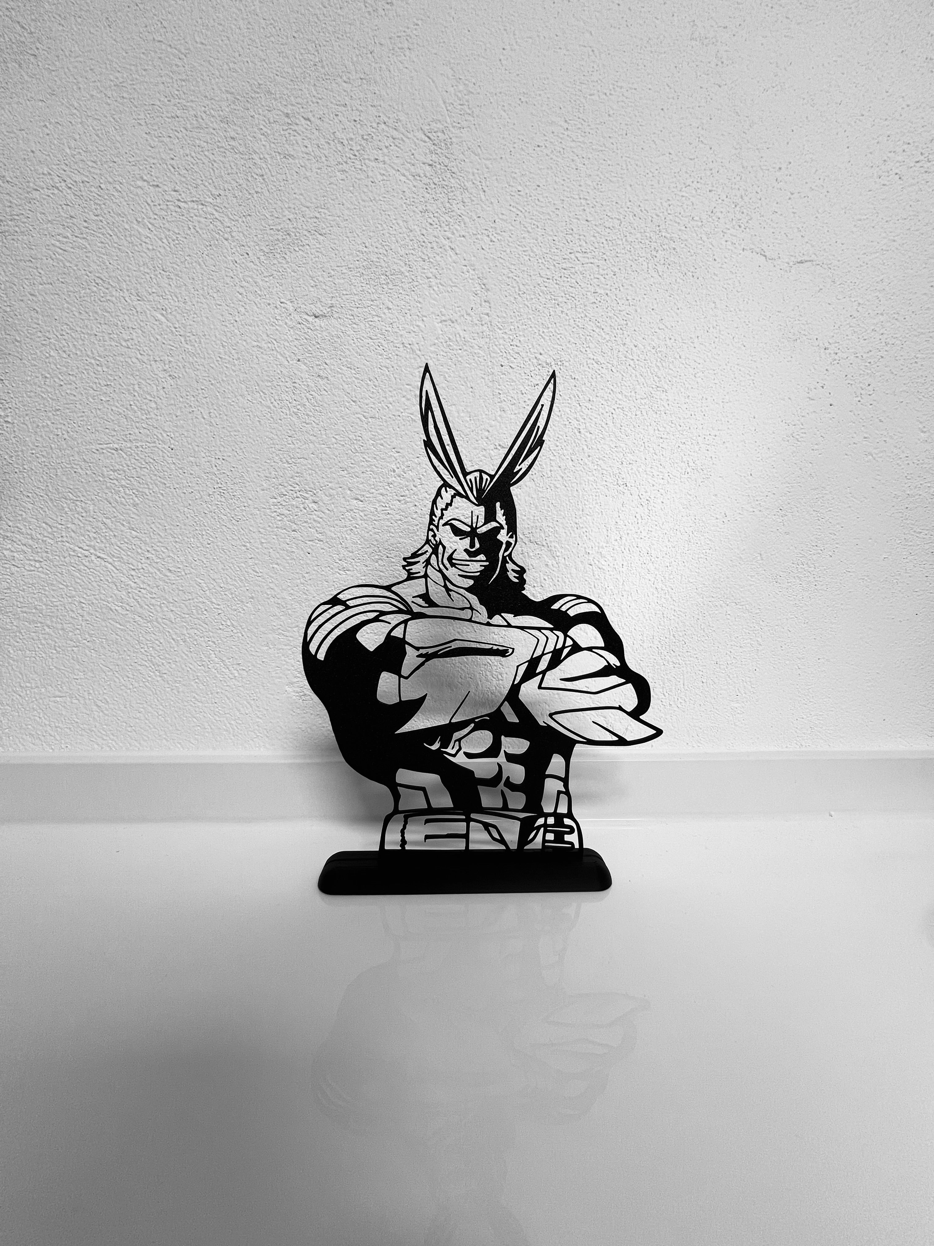 Silhouette da esposizione AllMight - My Hero Academia