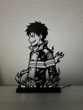 Lampada da esposizione con LED Shinra - Fire Force