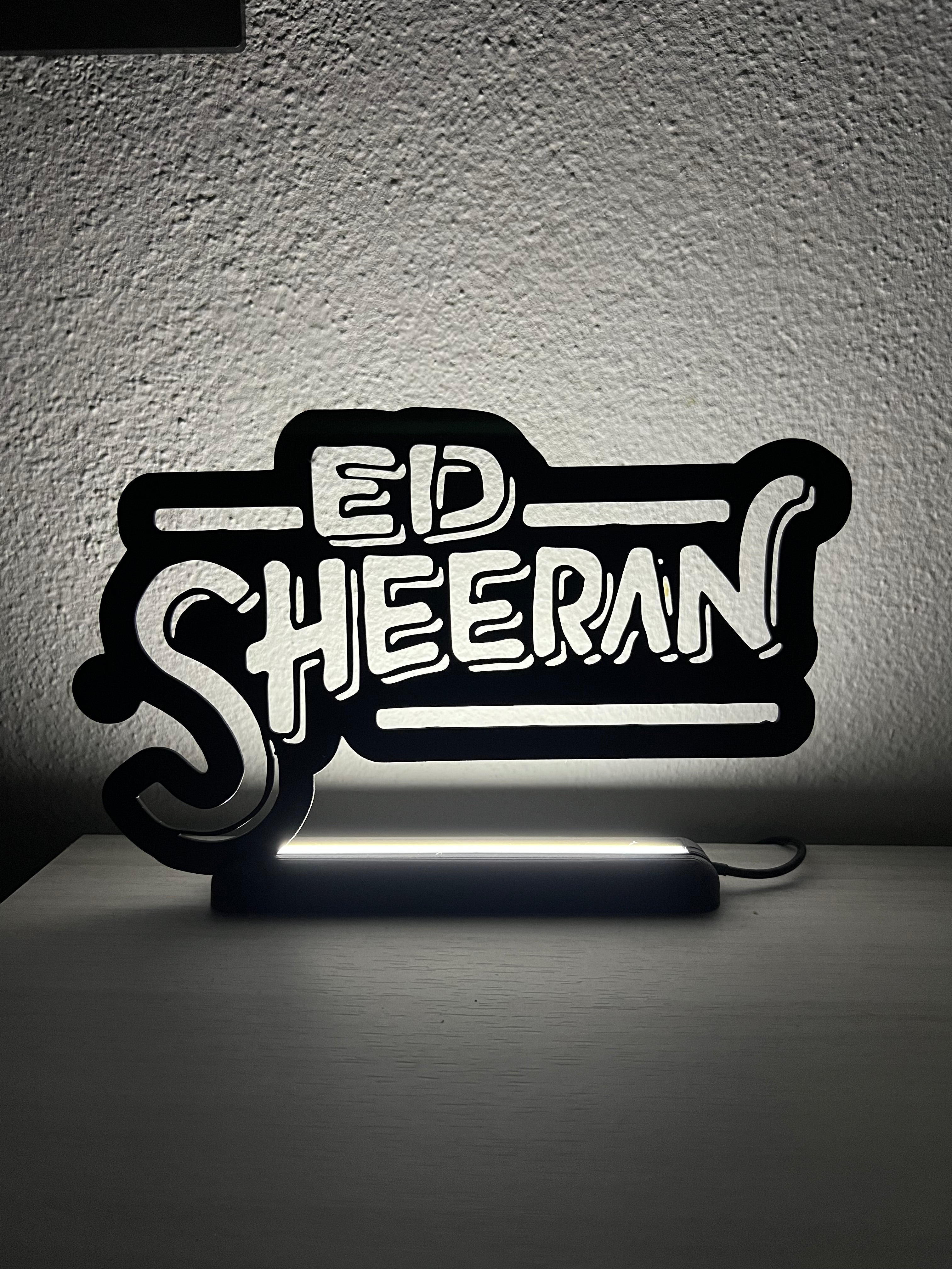 Lampada da esposizione con LED EdSheeran