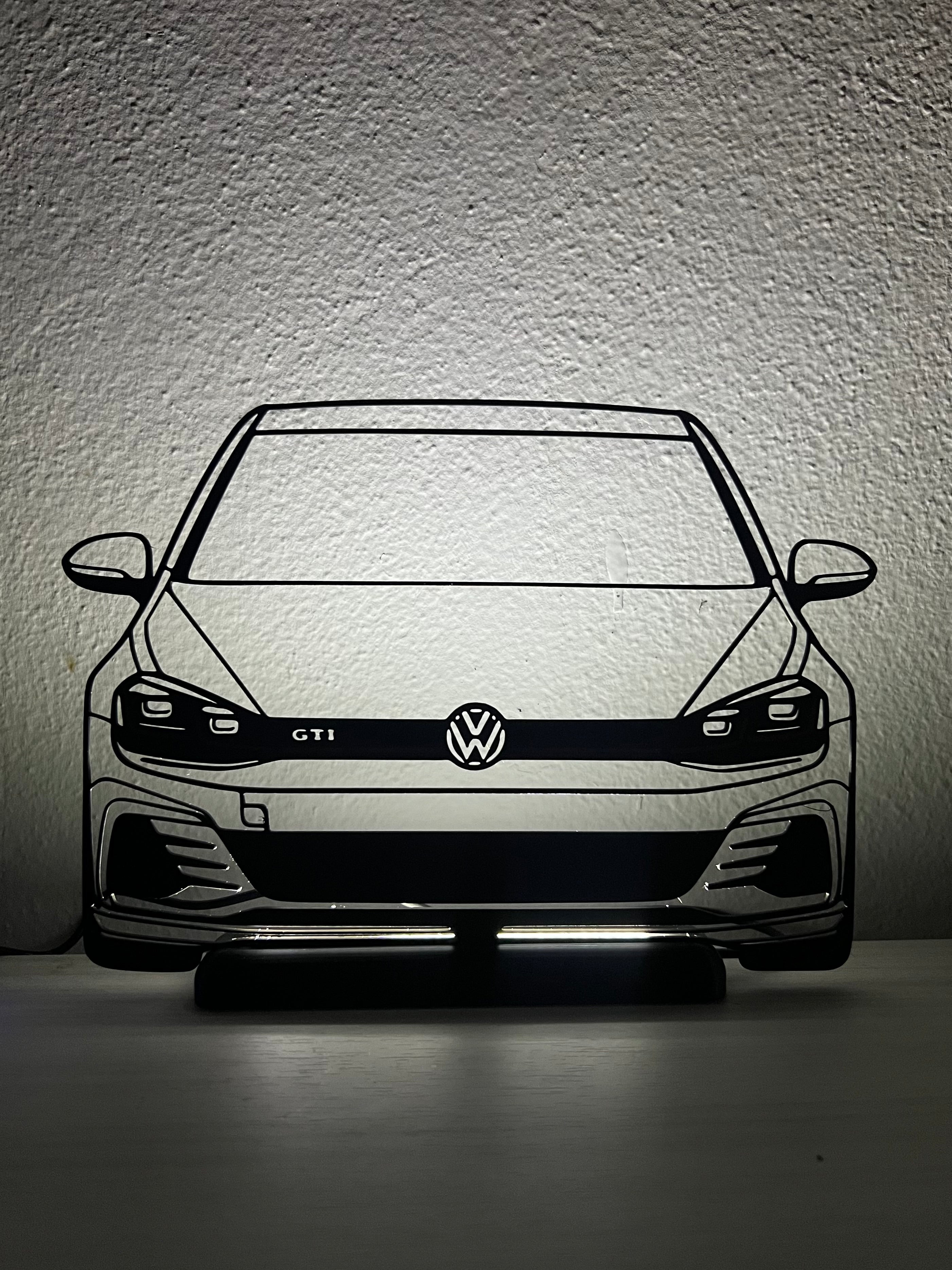Lampada da esposizione con LED Volkswagen Golf mk8