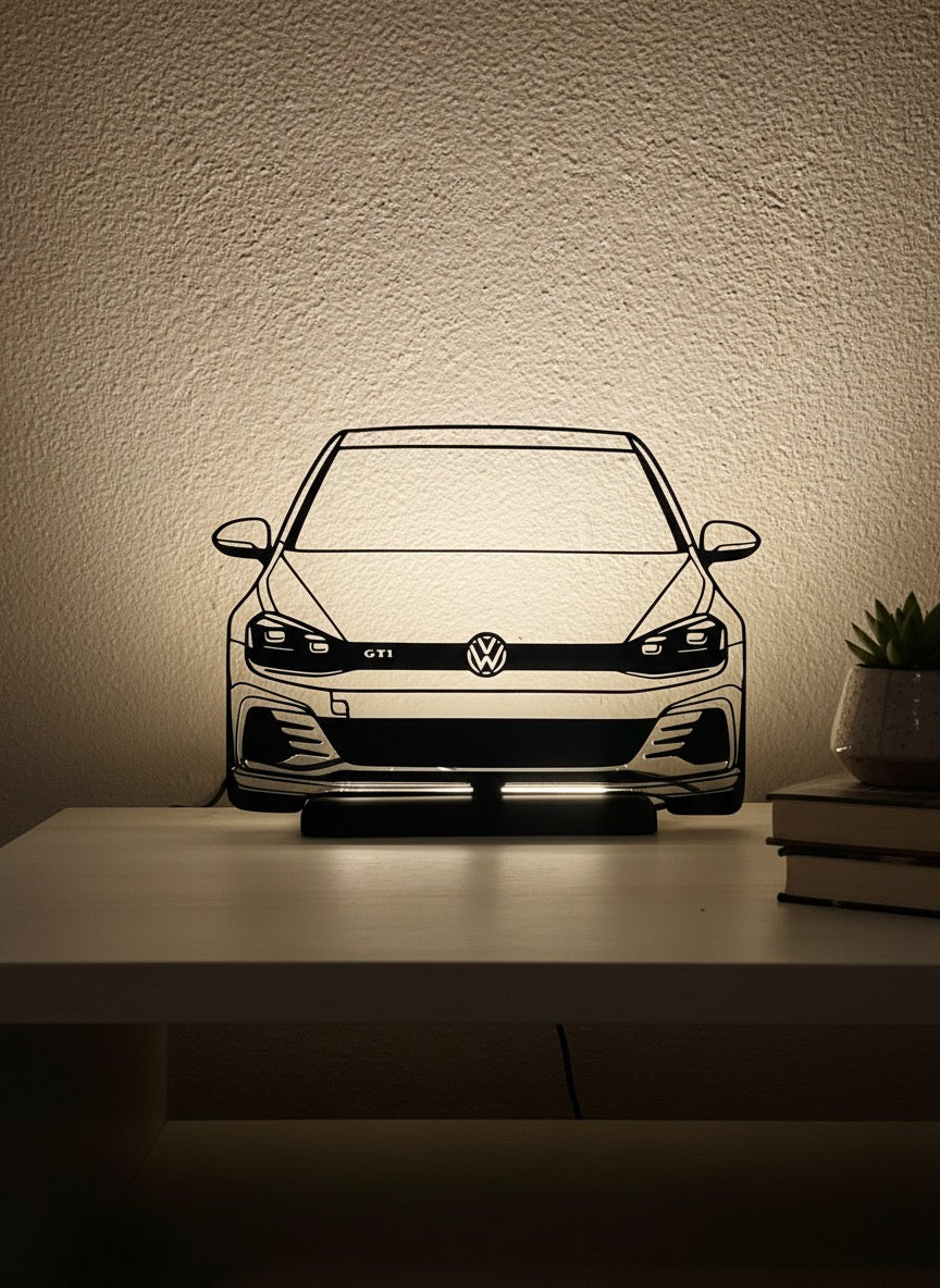 Lampada da esposizione con LED Volkswagen Golf mk8