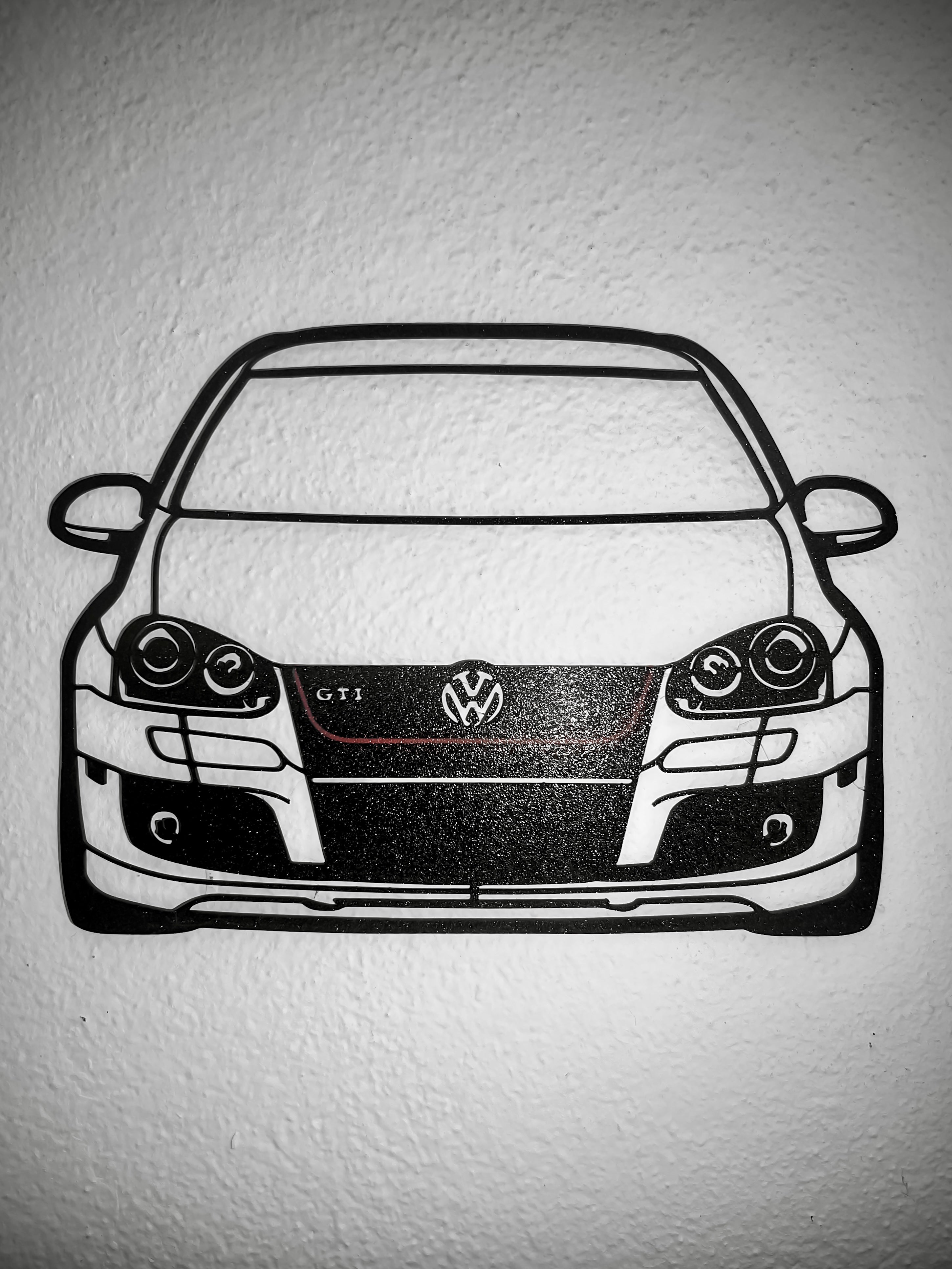 Silhouette Volkswagen golf mk5