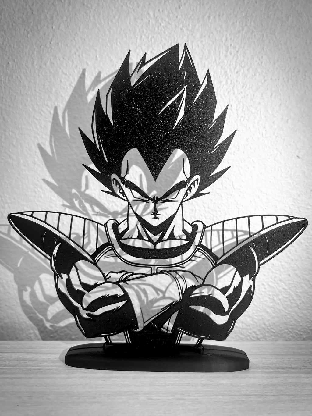 Silhouette da esposizione Vegeta - DragonBall