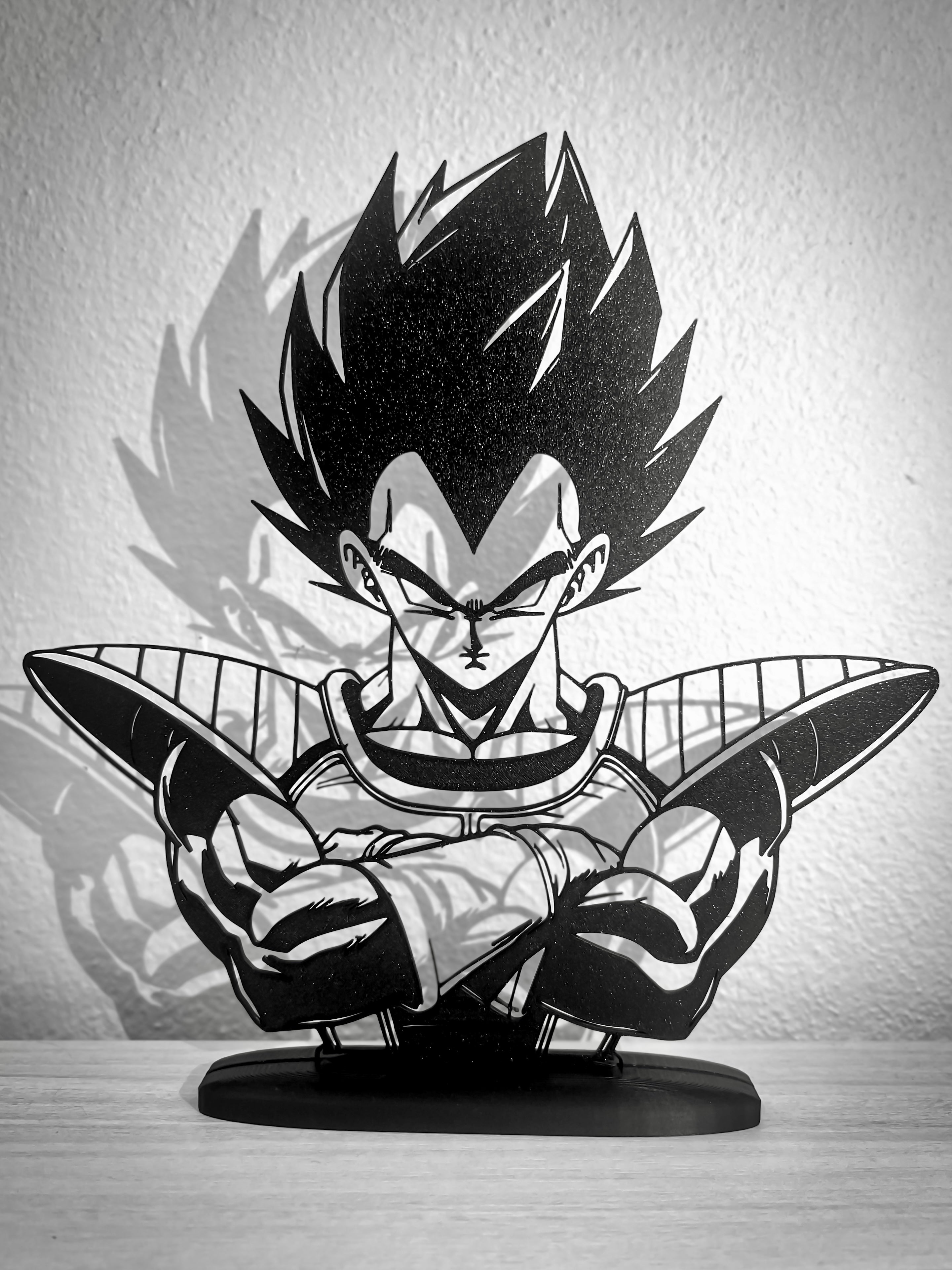 Silhouette da esposizione Vegeta - DragonBall