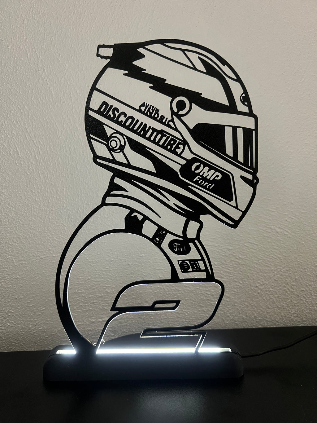 Lampada da esposizione con LED Austin Cindric - NASCAR