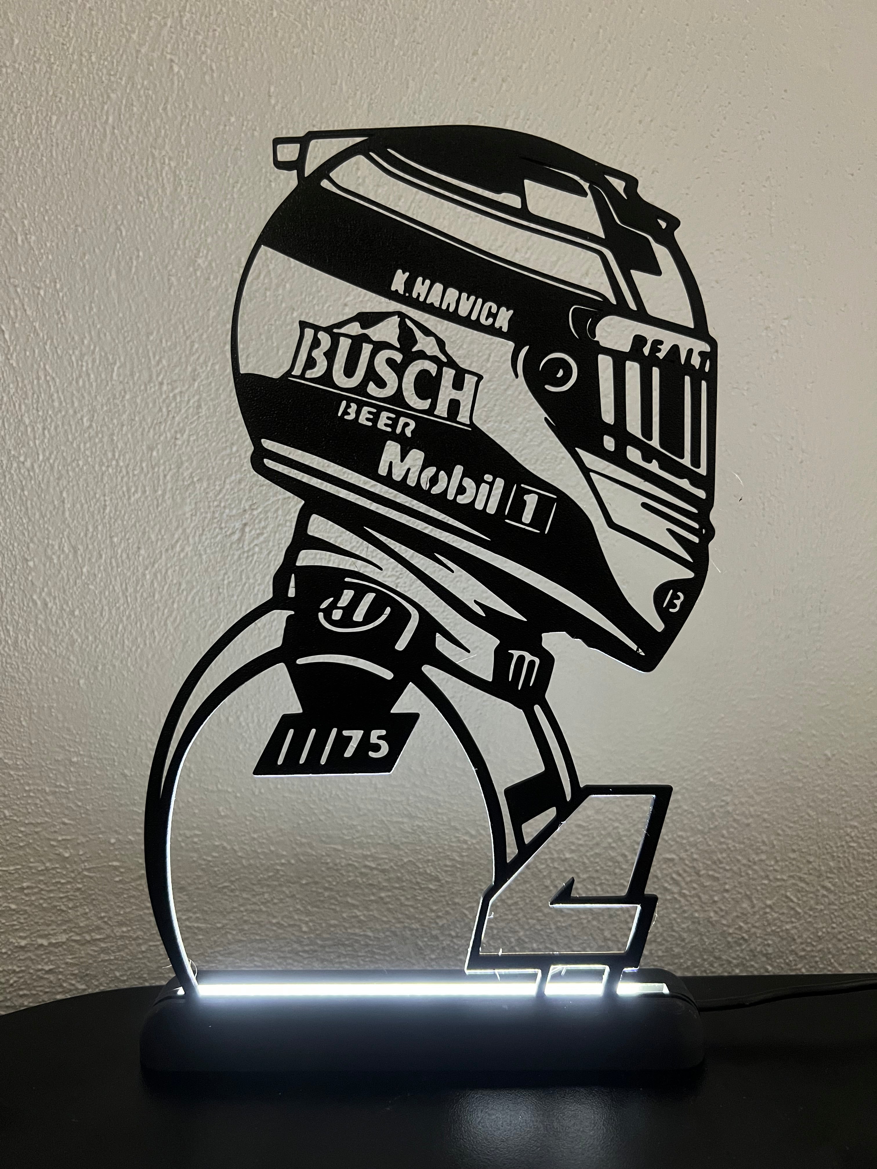 Lampada da esposizione con LED Kevin Harvick - NASCAR