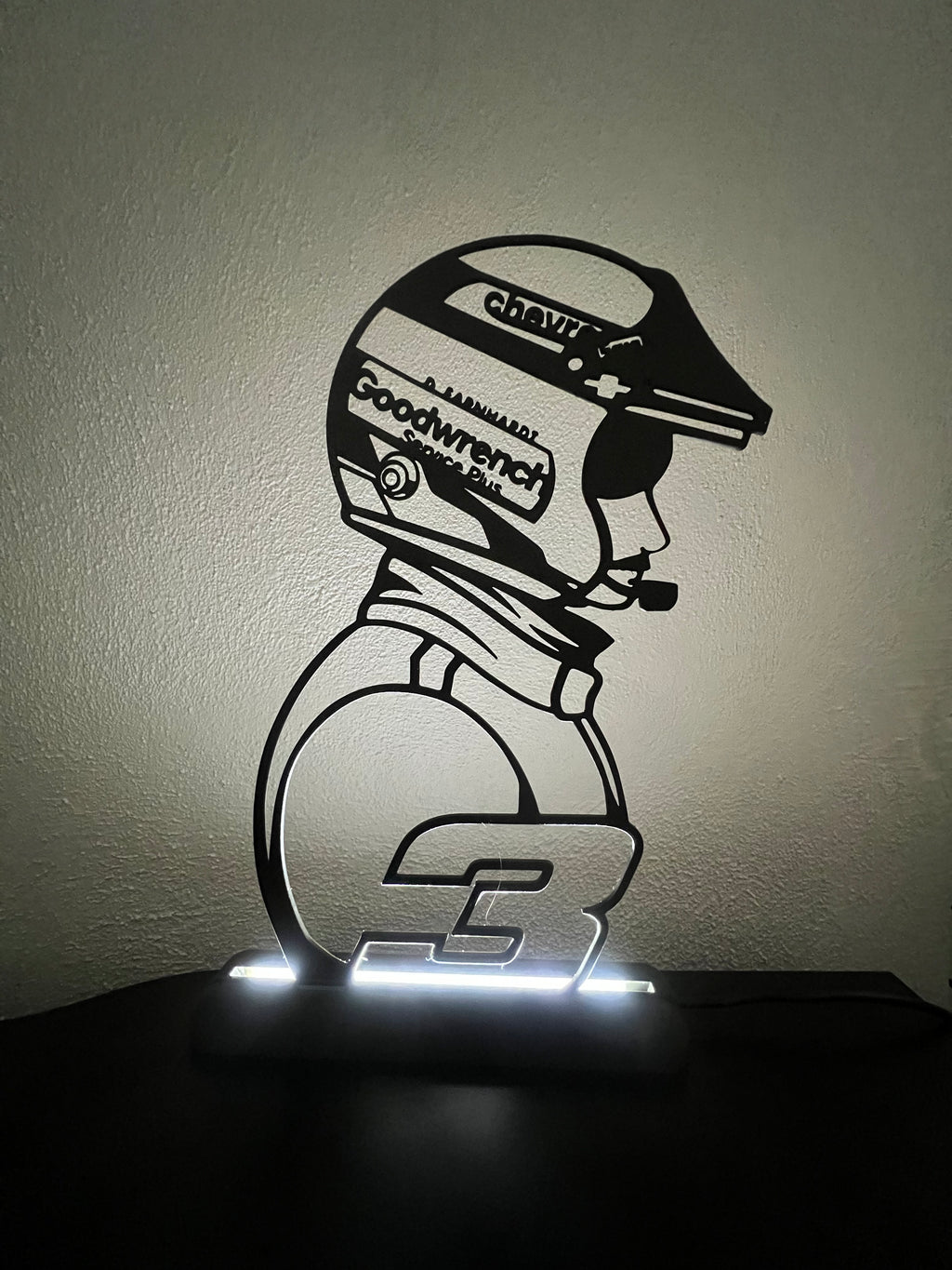 Lampada da esposizione con LED Dale Earnhardt - NASCAR