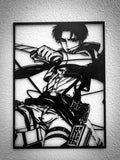 Silhouette Levi - Attack On Titans