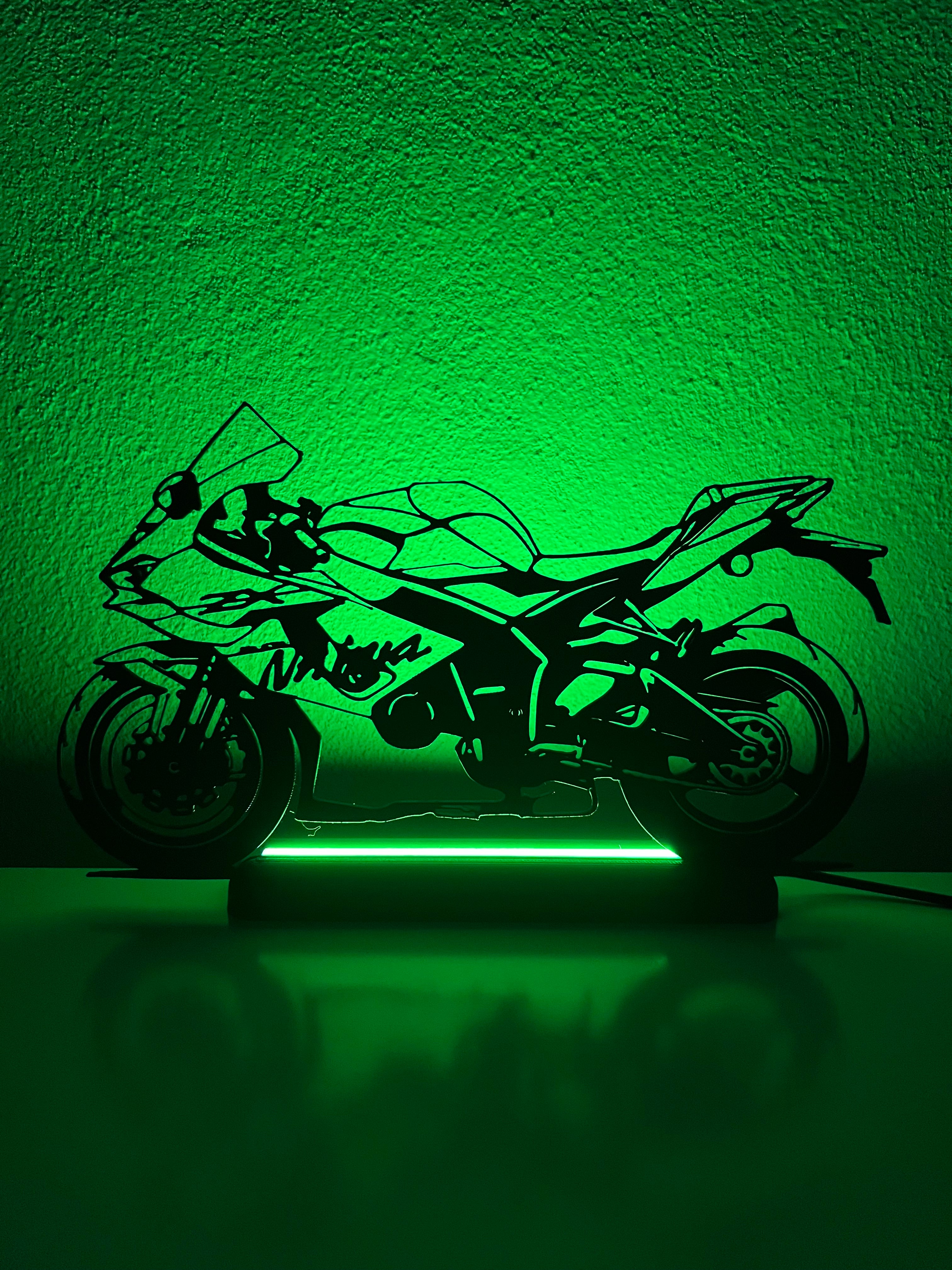 Lampada da esposizione con LED Kawasaki ninja Zx10r 2026